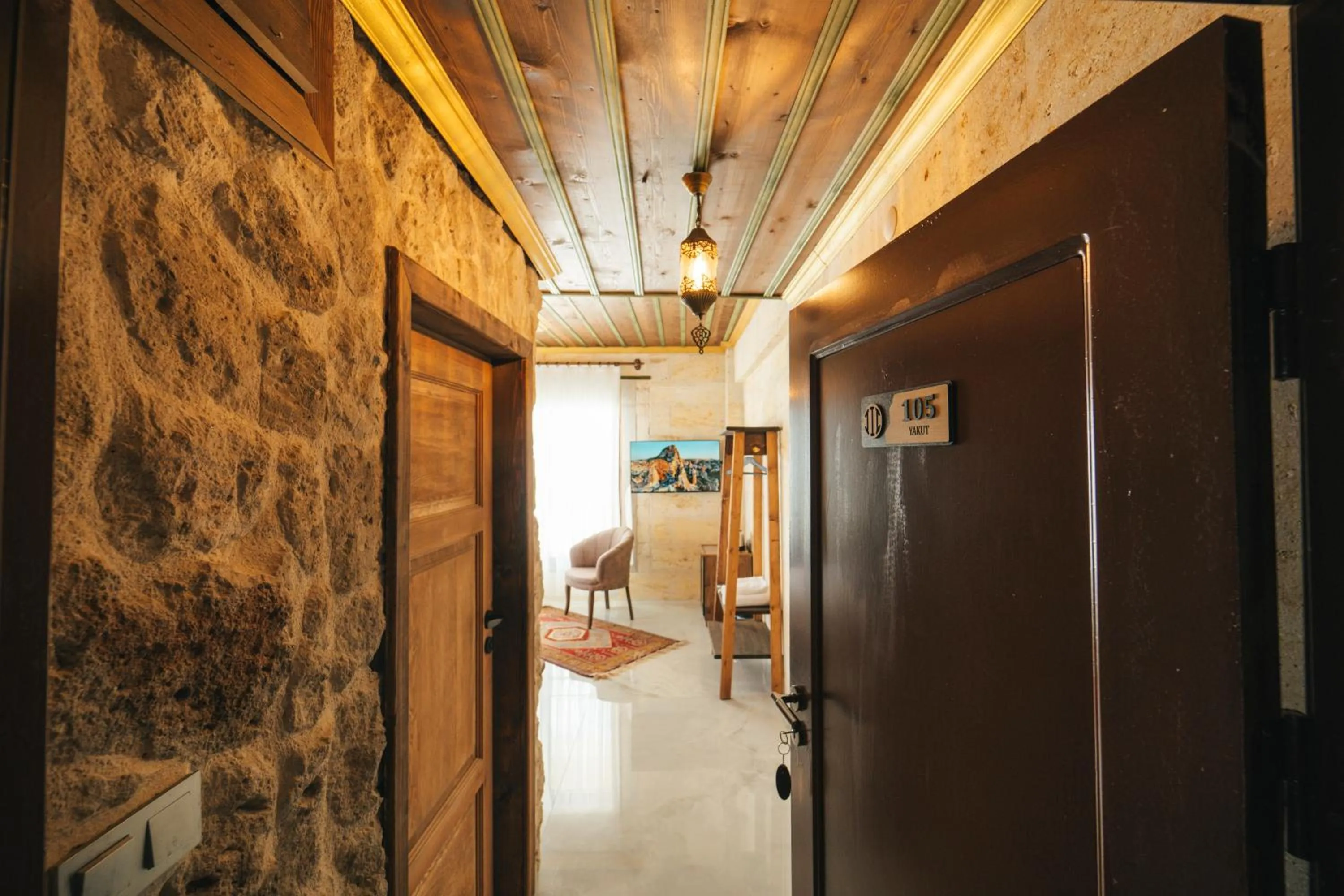 Photo of the whole room in İncebey Konak Cappadocia