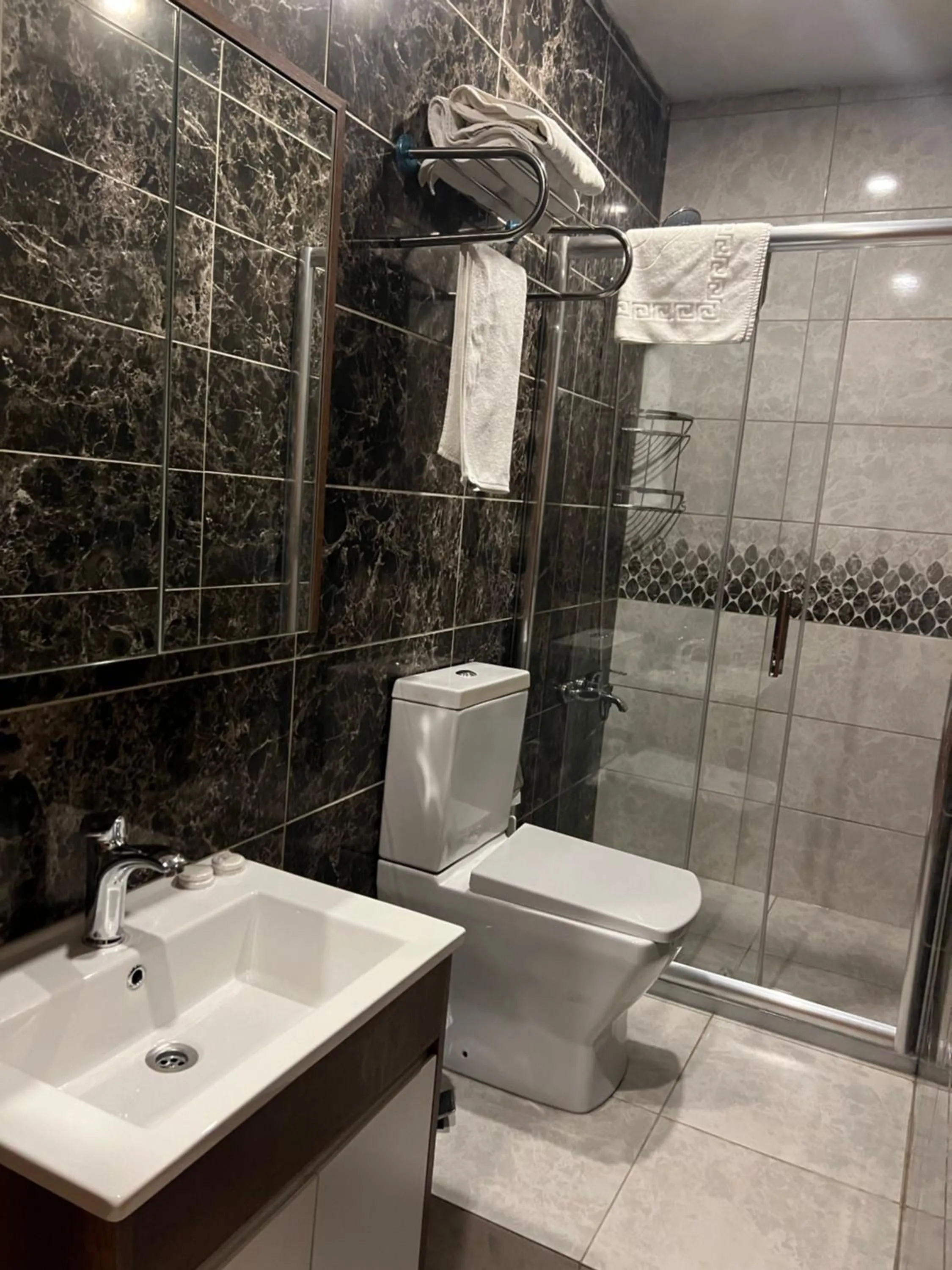 Shower in Safir Hotel