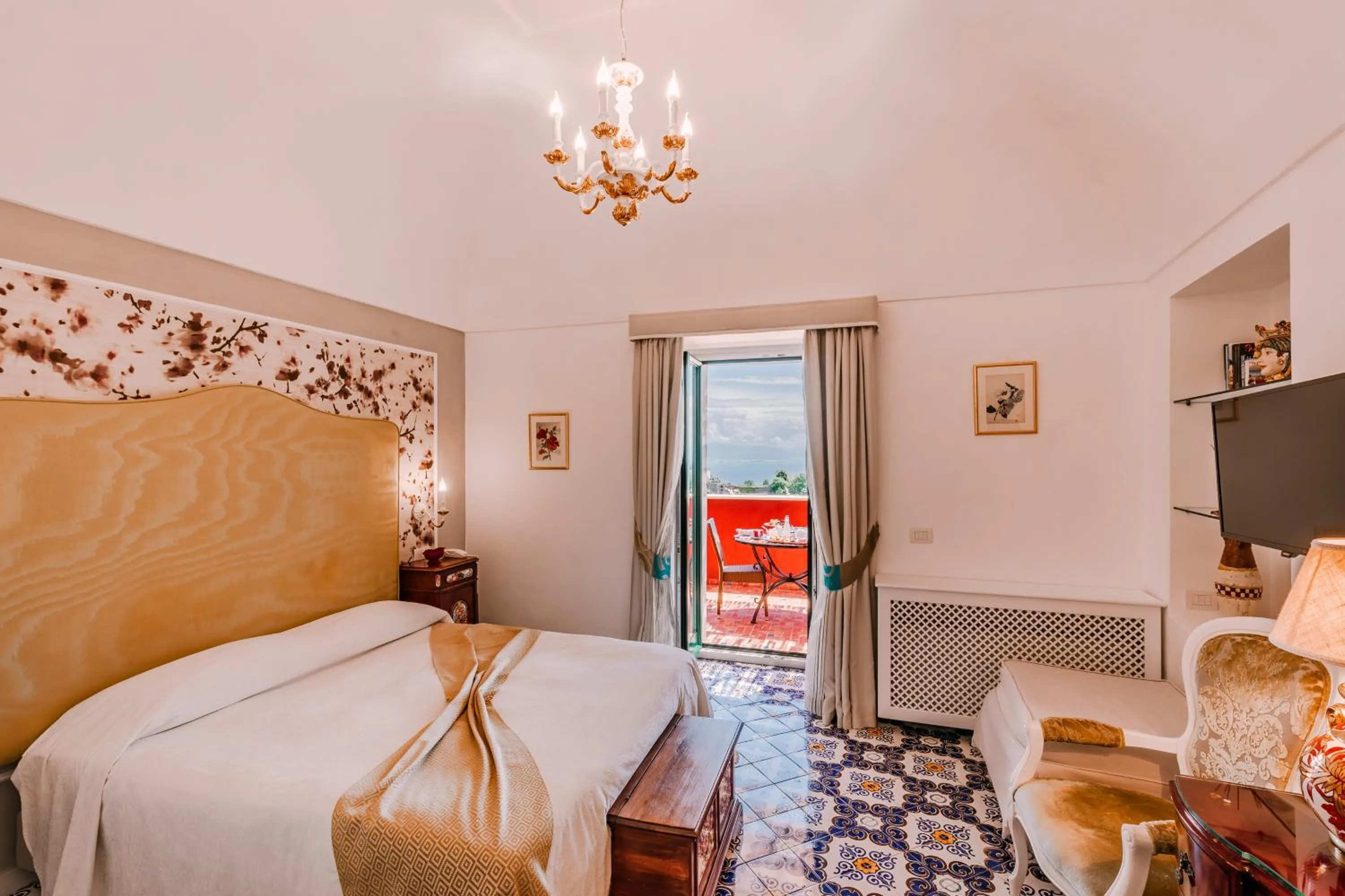 Photo of the whole room, Bed in Palazzo Pascal