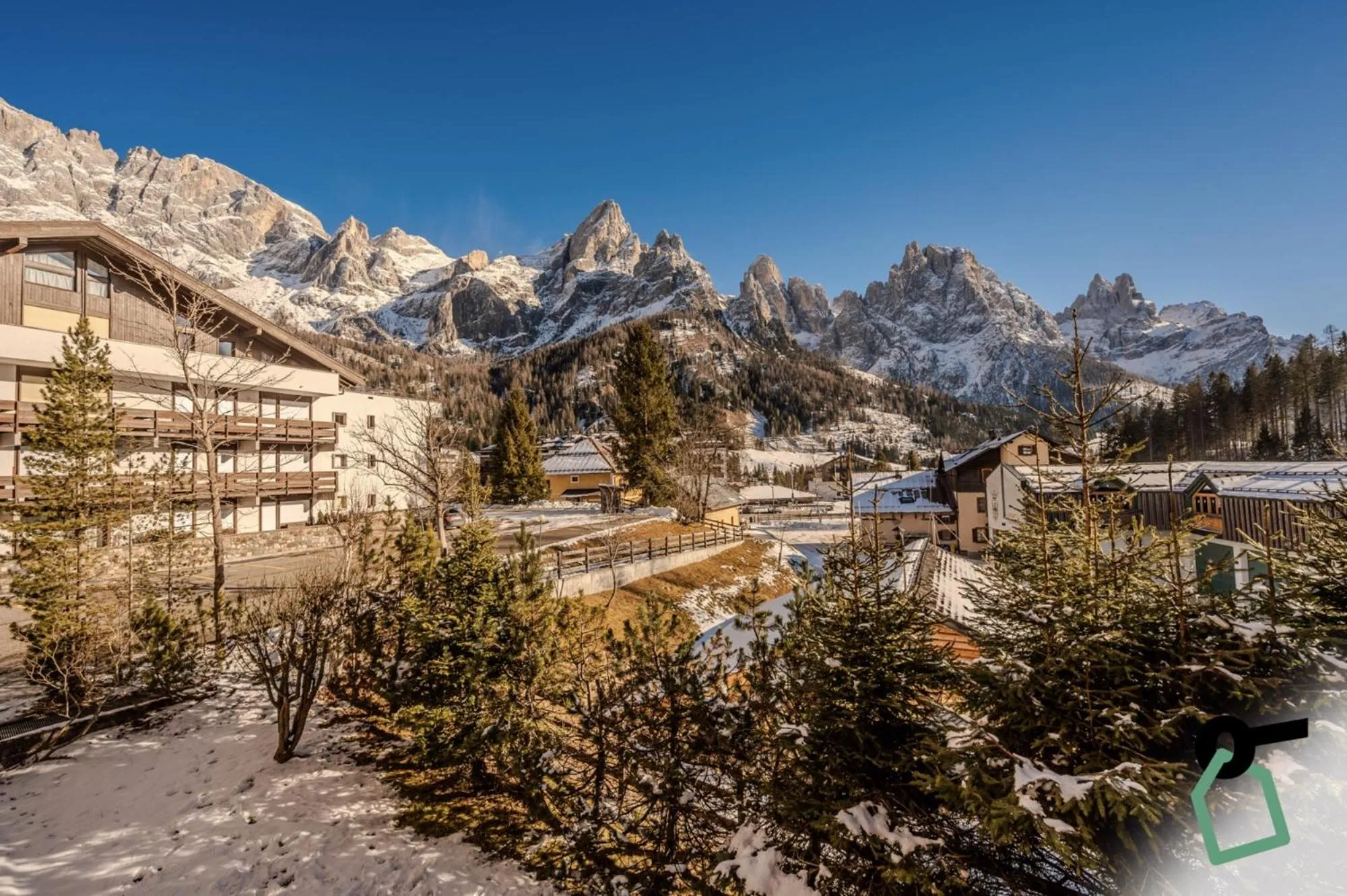 Mountain view in HOTIDAY Apartment Collection - San Martino