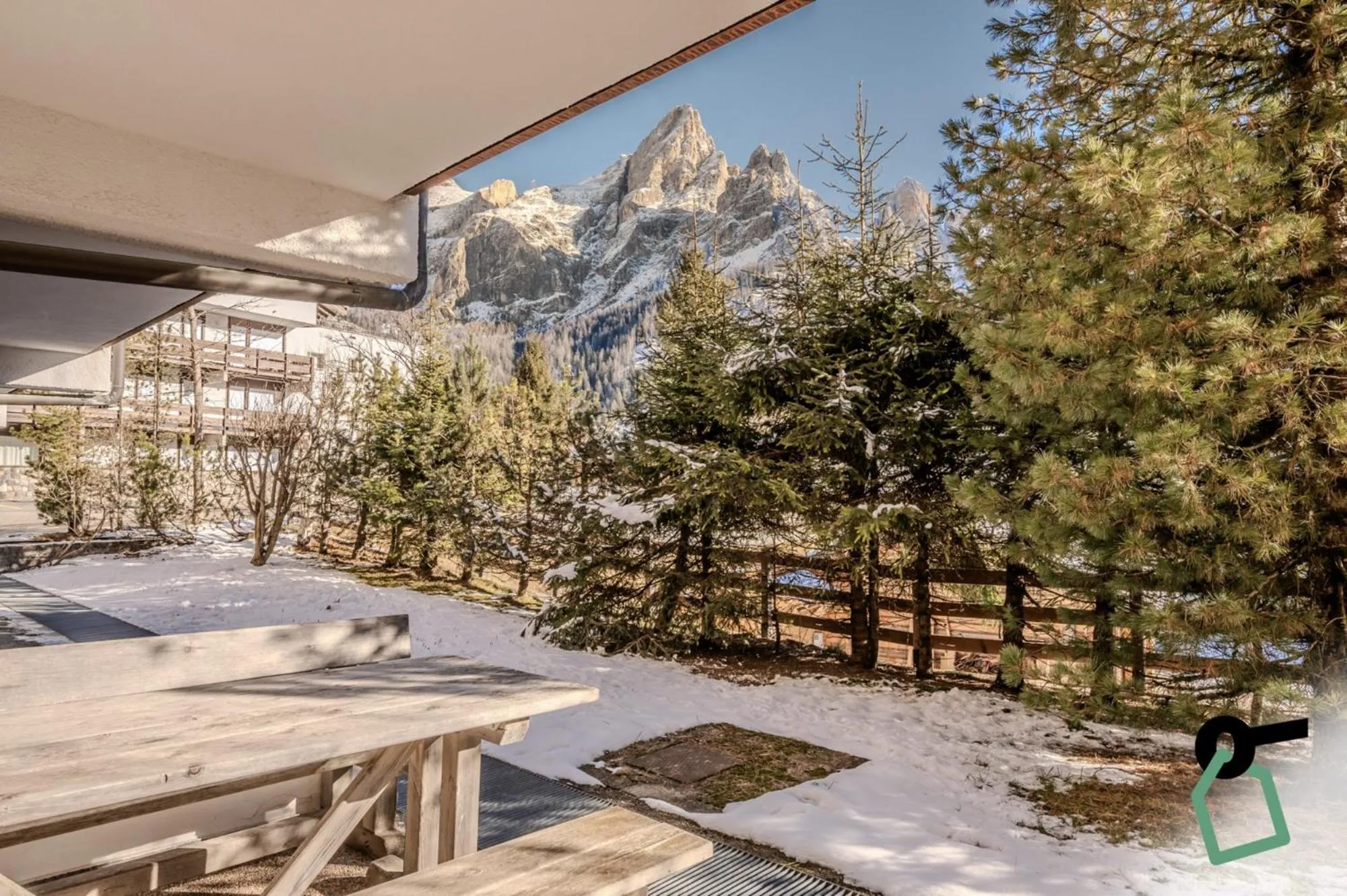Mountain view in HOTIDAY Apartment Collection - San Martino