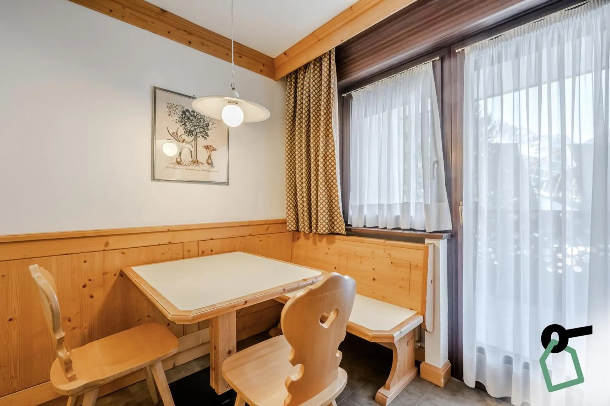 Dining area in HOTIDAY Apartment Collection - San Martino