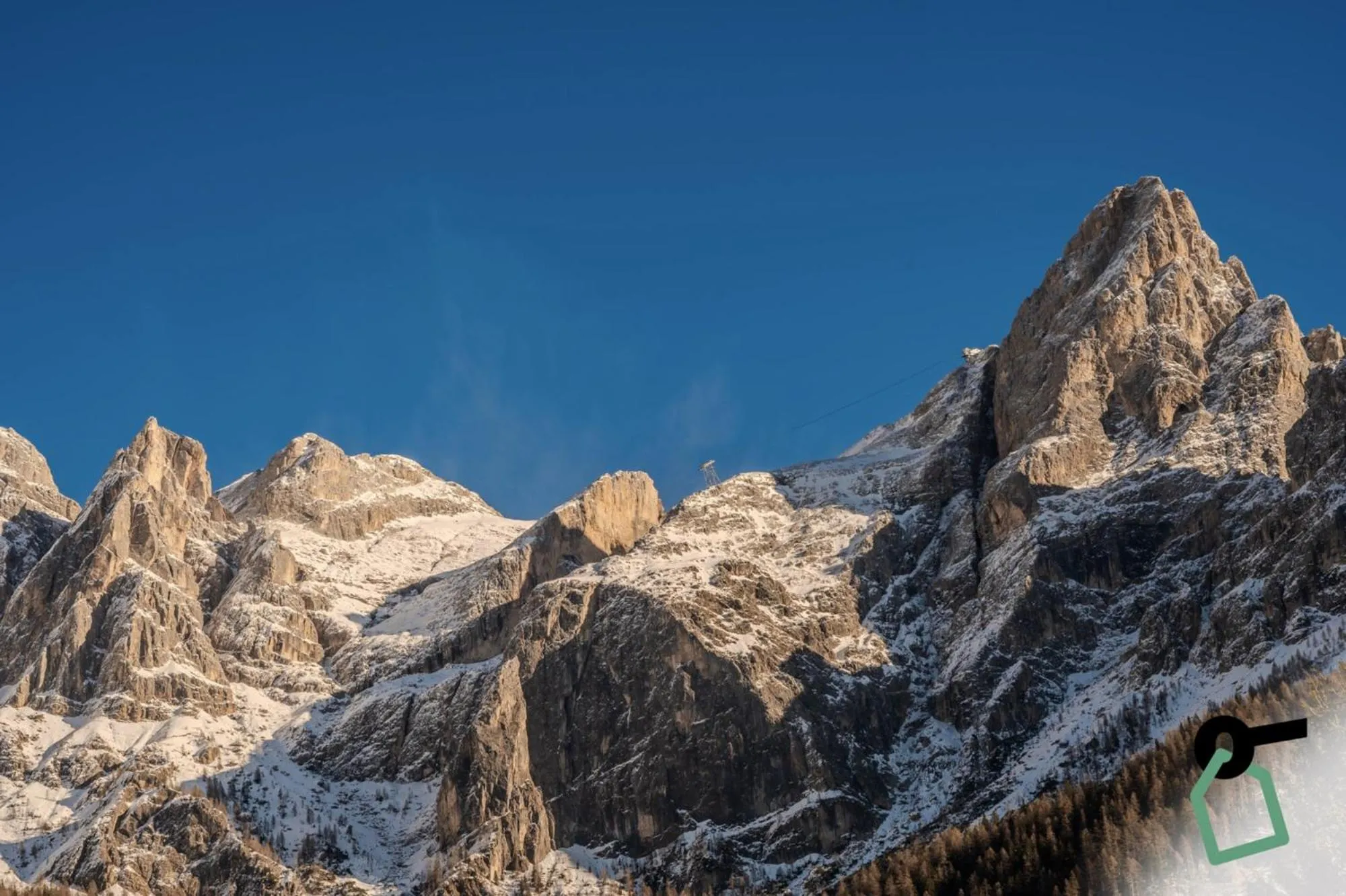 Mountain view in HOTIDAY Apartment Collection - San Martino