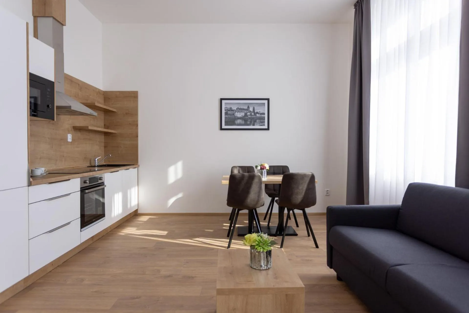 Kitchen or kitchenette in Residence Morris Mladá Boleslav