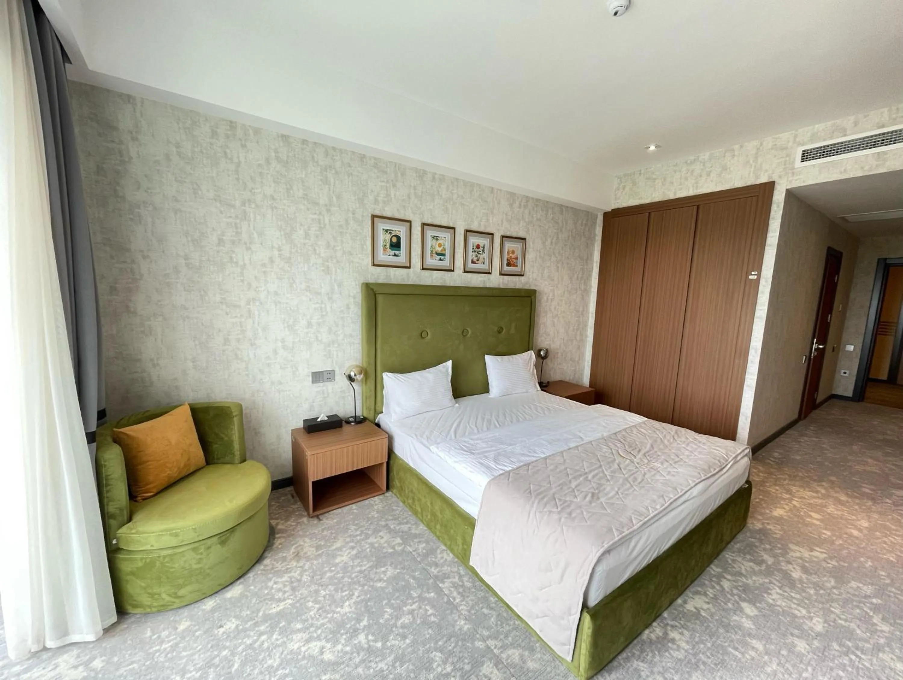 Bed in Arena Grand Hotel