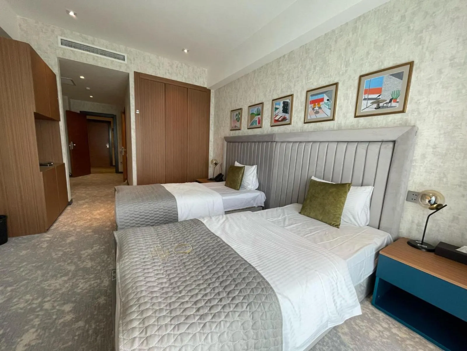 Bed in Arena Grand Hotel