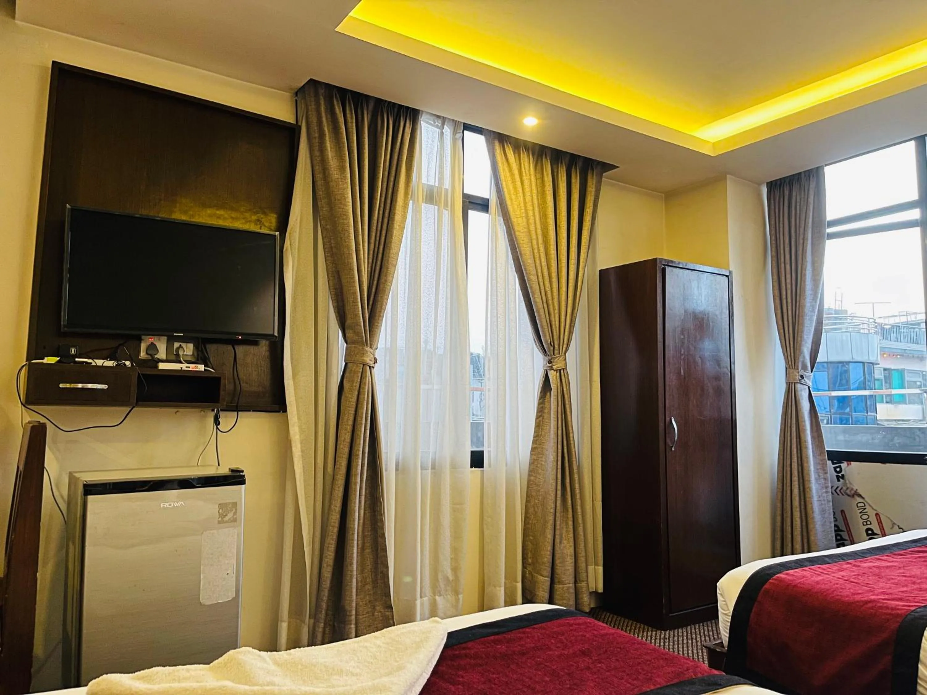 TV and multimedia, Bed in Hotel de Universal