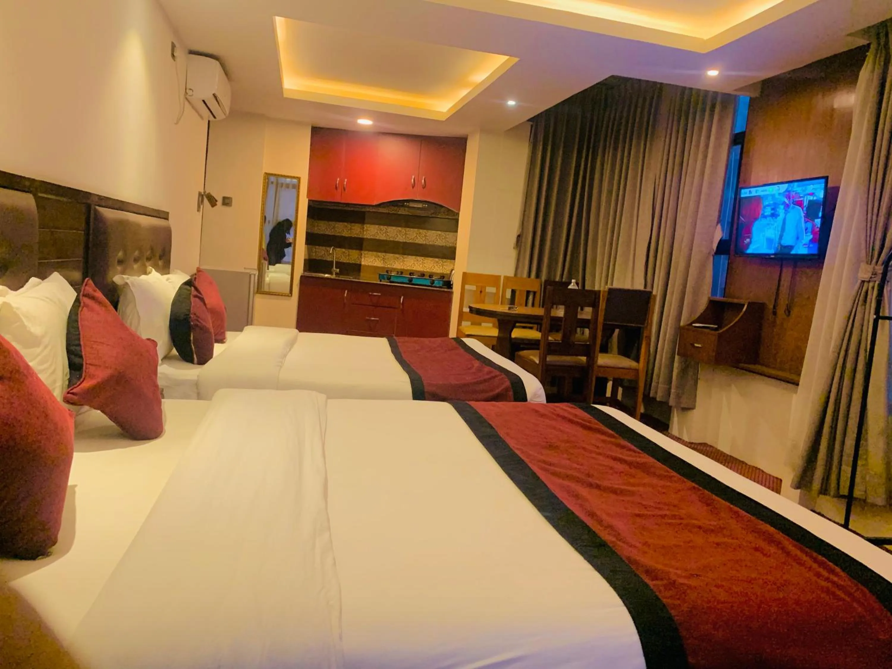 Bed in Hotel de Universal