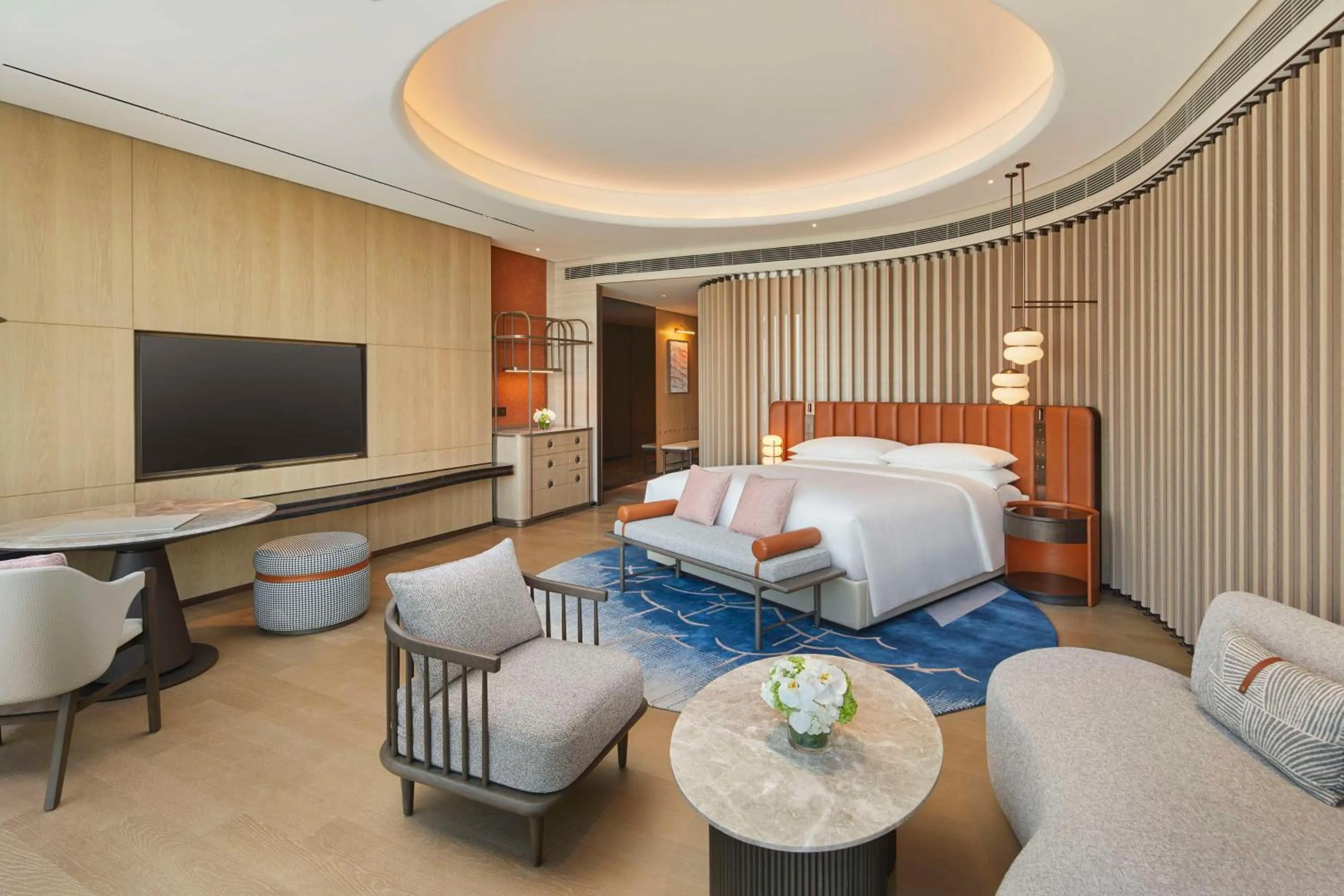 Bed in Hilton Huzhou Nanxun