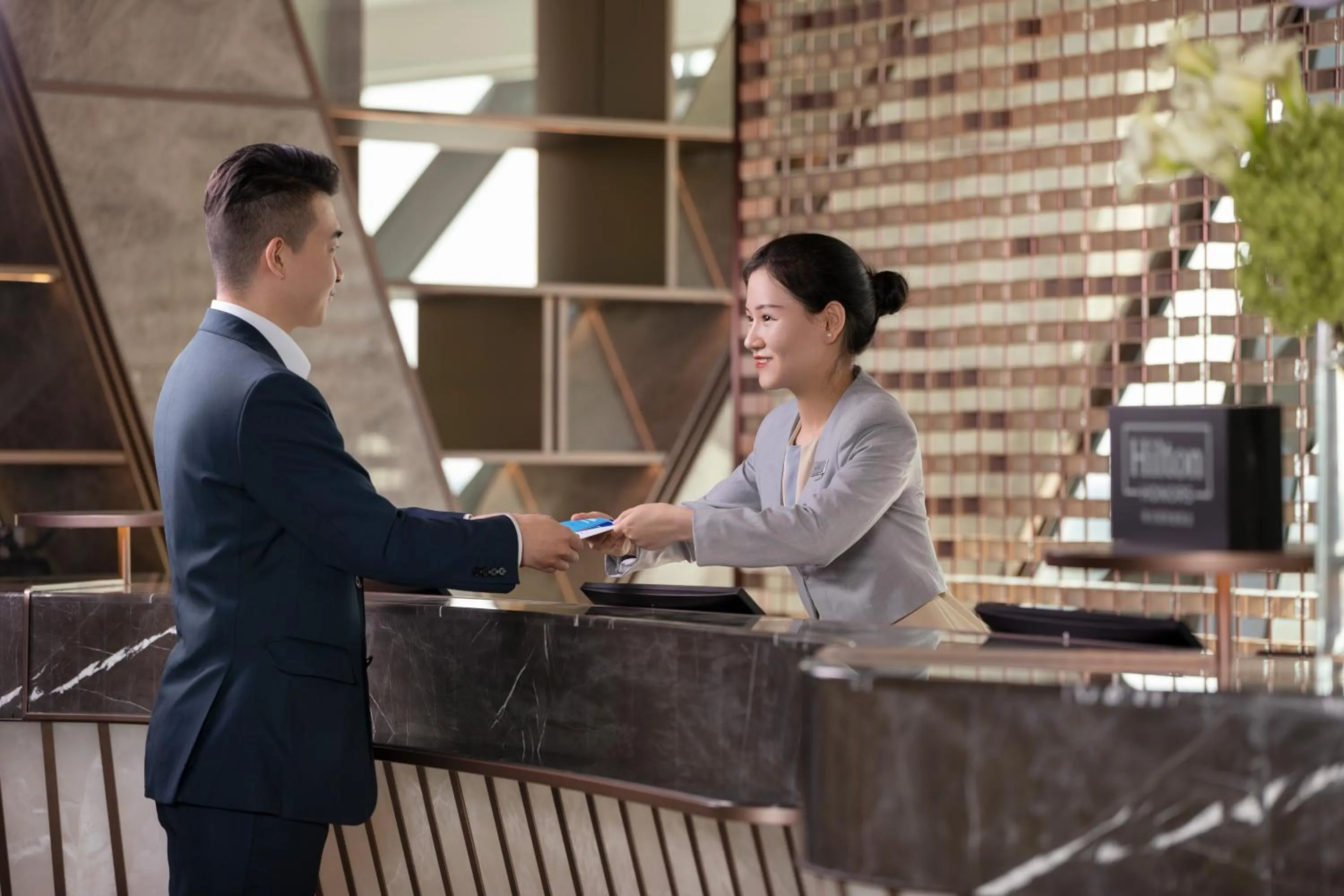 Lobby or reception in Hilton Huzhou Nanxun