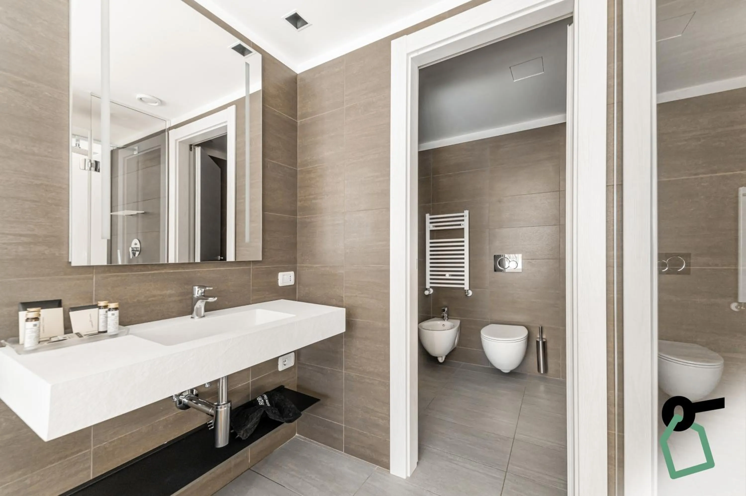 Bathroom in HOTIDAY Room Collection - Cervinia