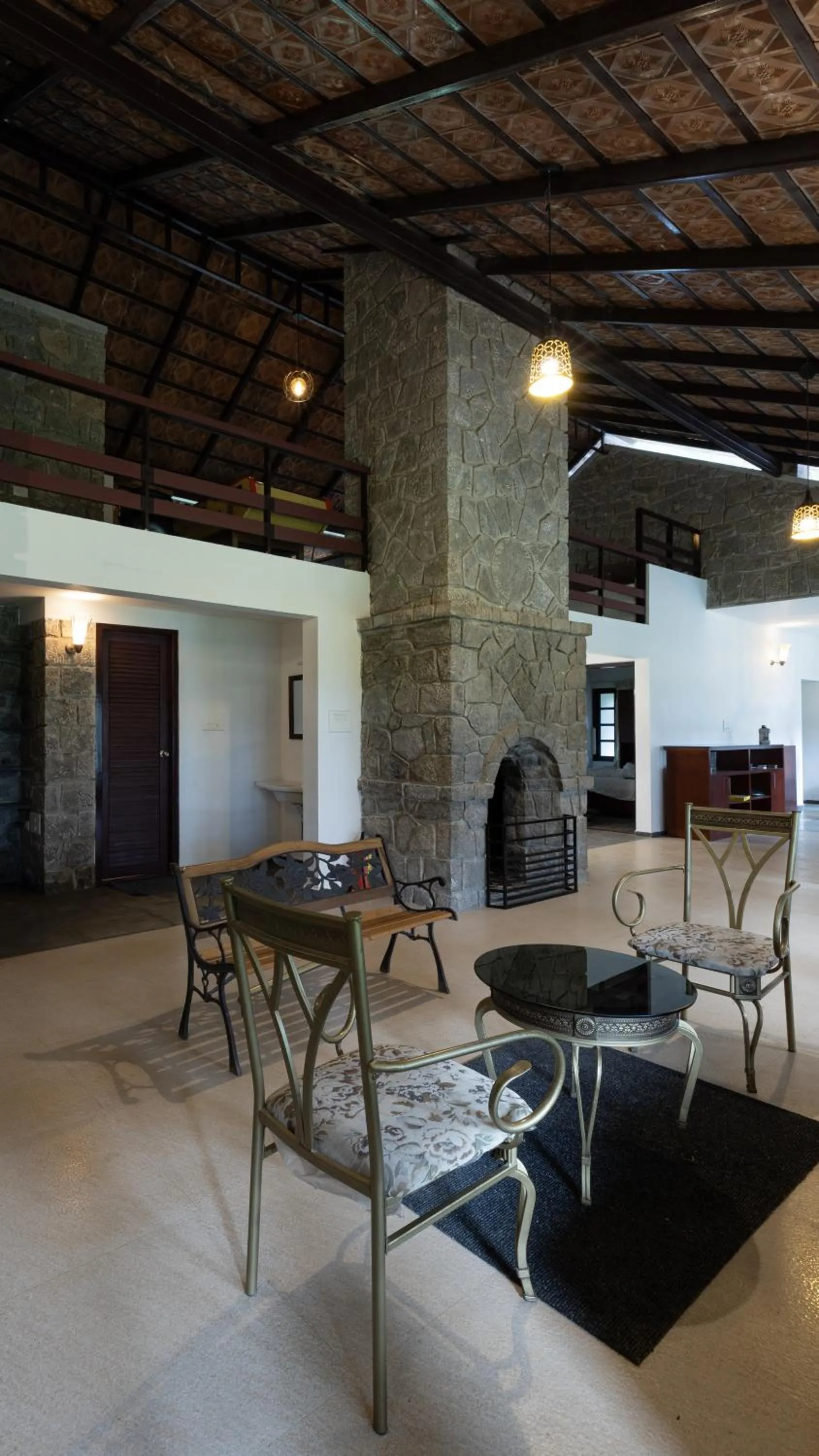 Living room in Avadale Munnar (Stag Groups Not Allowed)