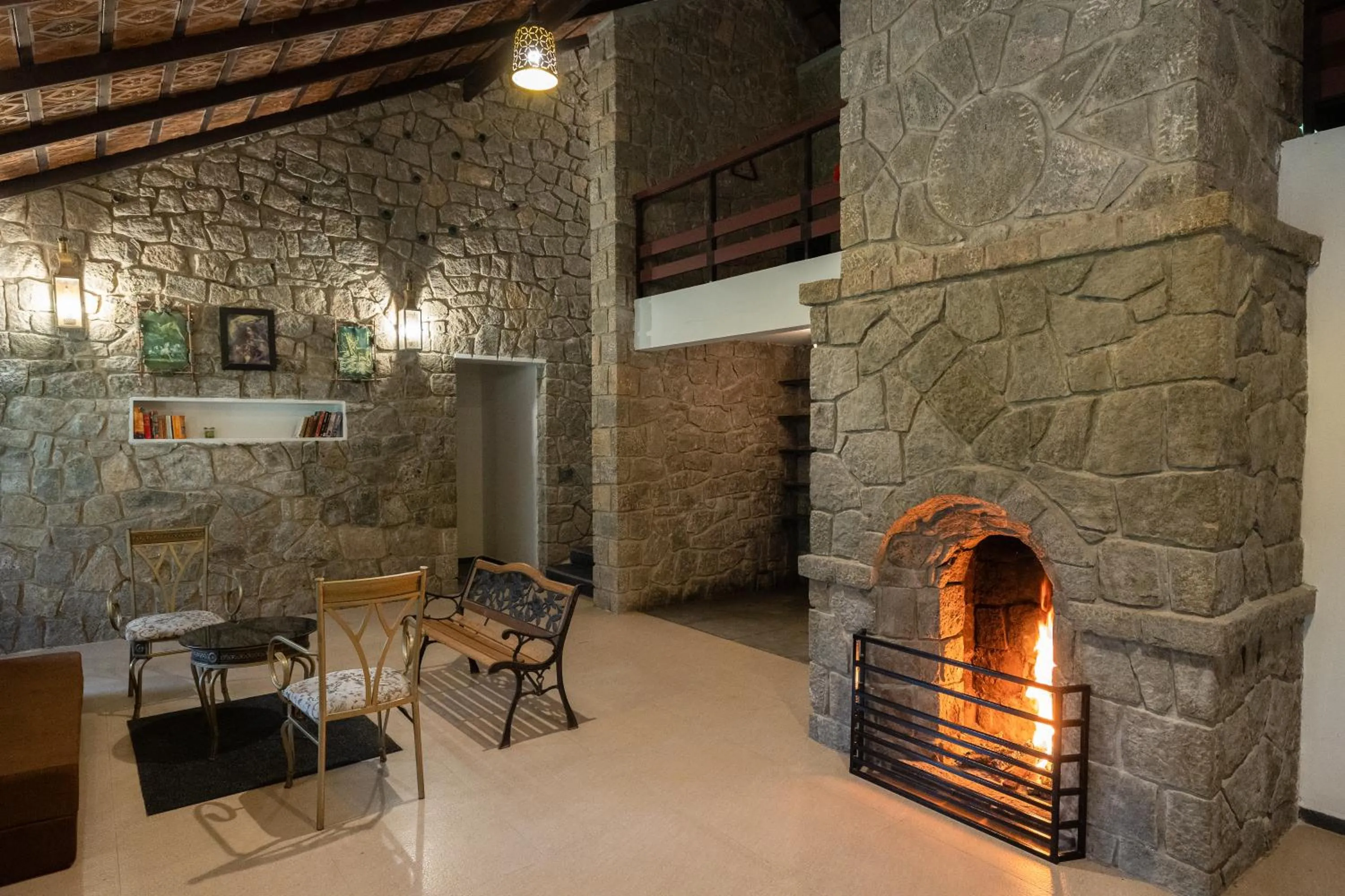 Living room in Avadale Munnar (Stag Groups Not Allowed)