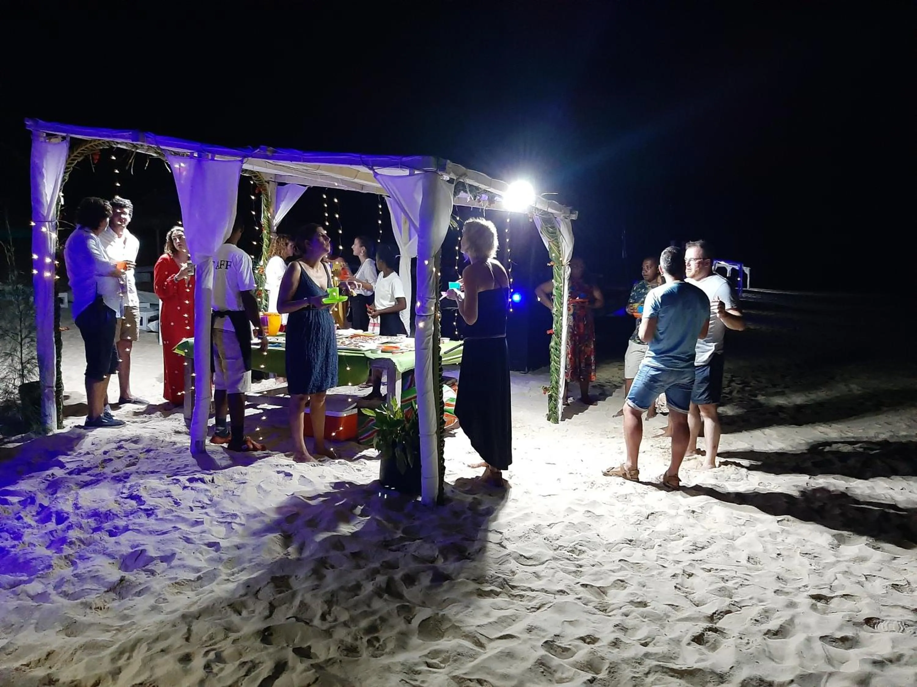 People in Hotel Ecolodge Riake Resort & Villa