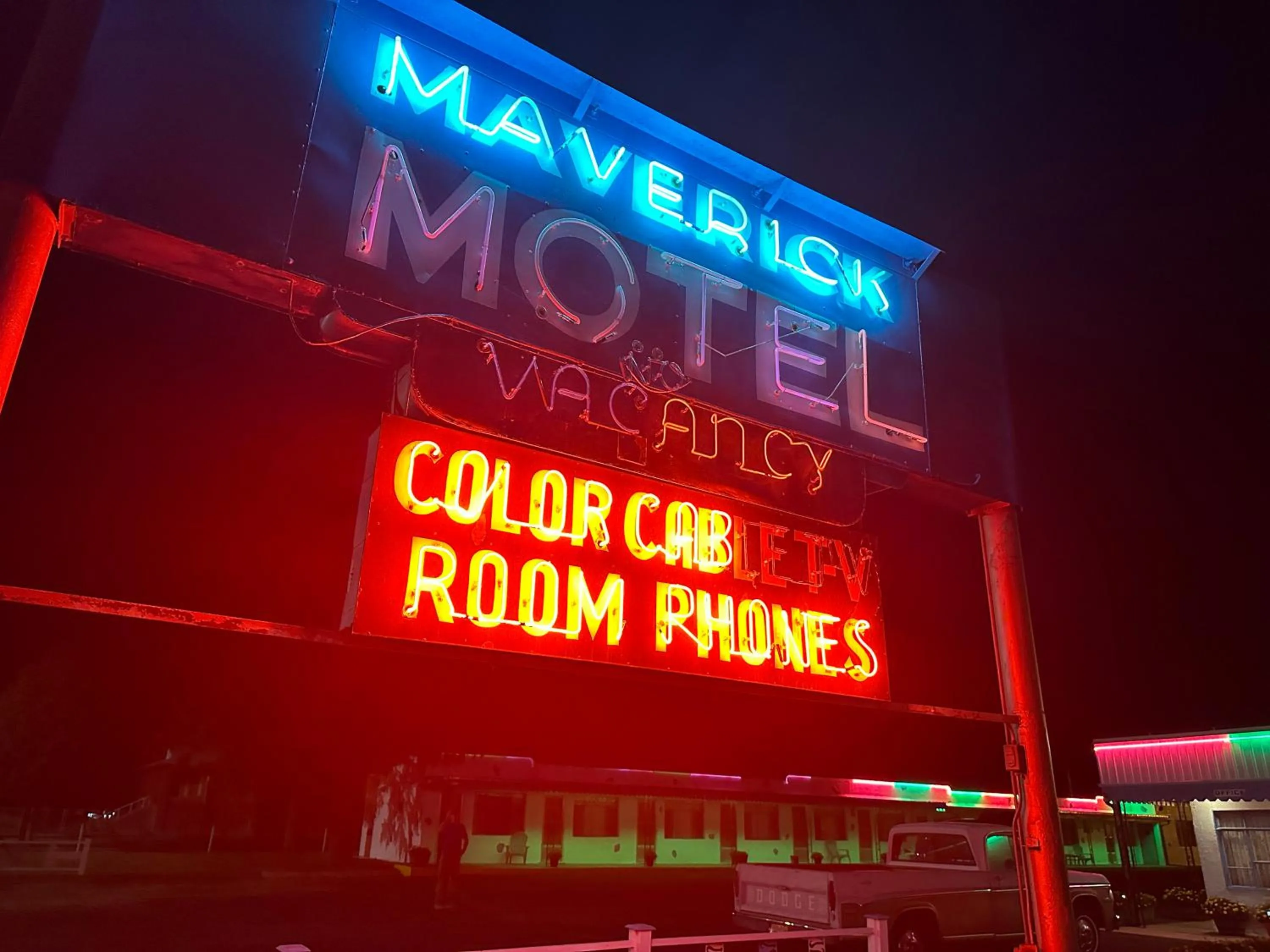 Street view in Maverick Motel