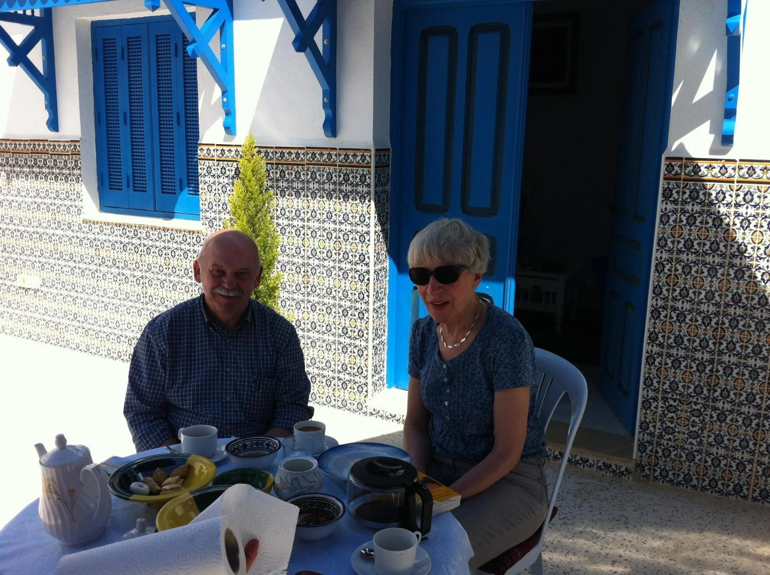 group of guests in Dar El Goulli