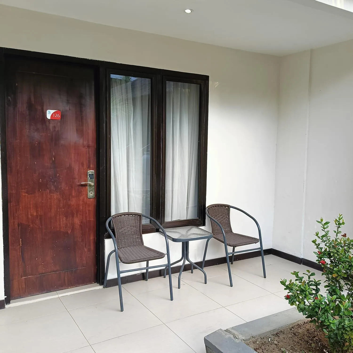 Balcony/Terrace in Ozz Hotel Kuta Bali