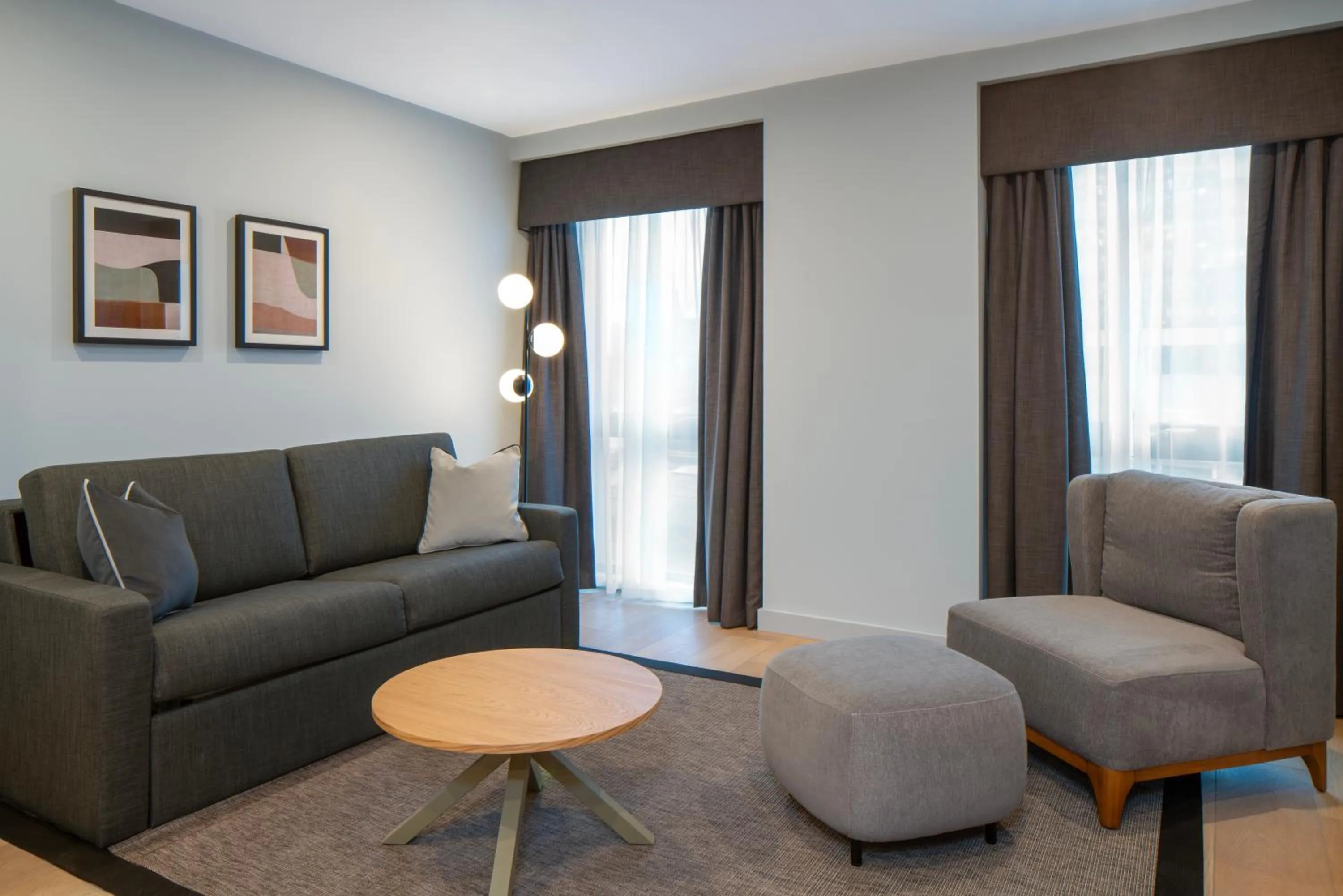 Living room in Aparthotel Birmingham