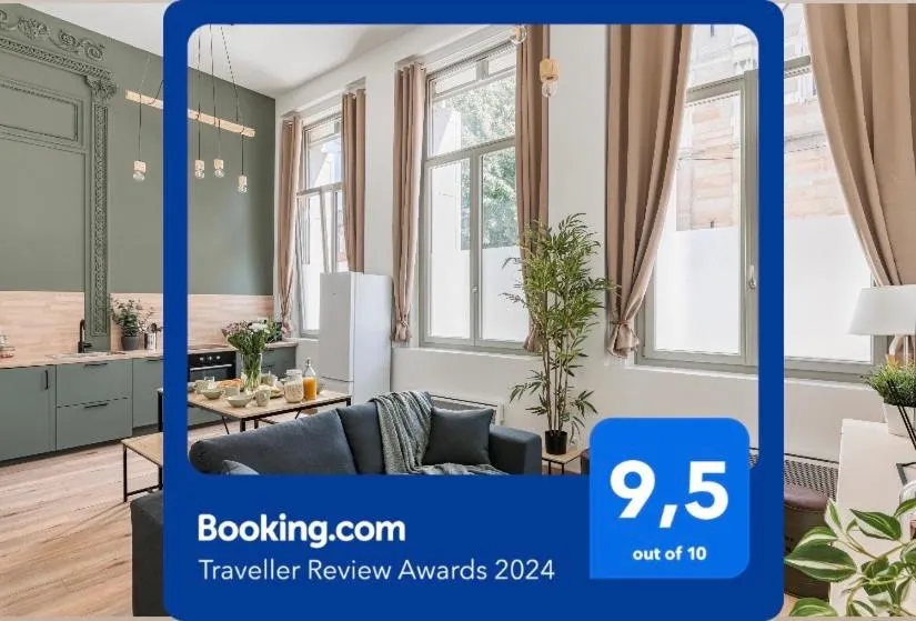 Charmant & spacieux appartement en cœur de ville