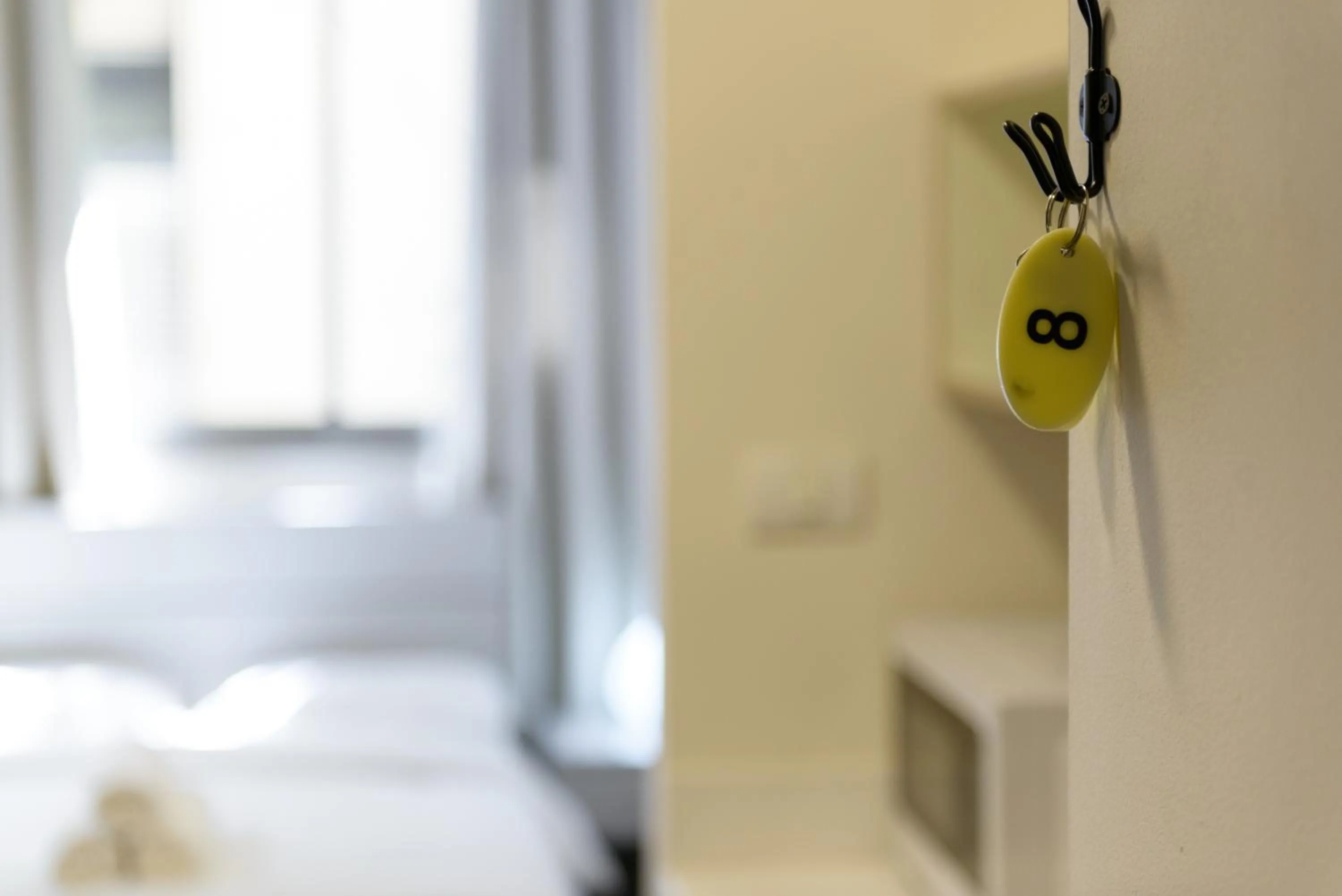 Bed in Dizengoff Inn Apartments