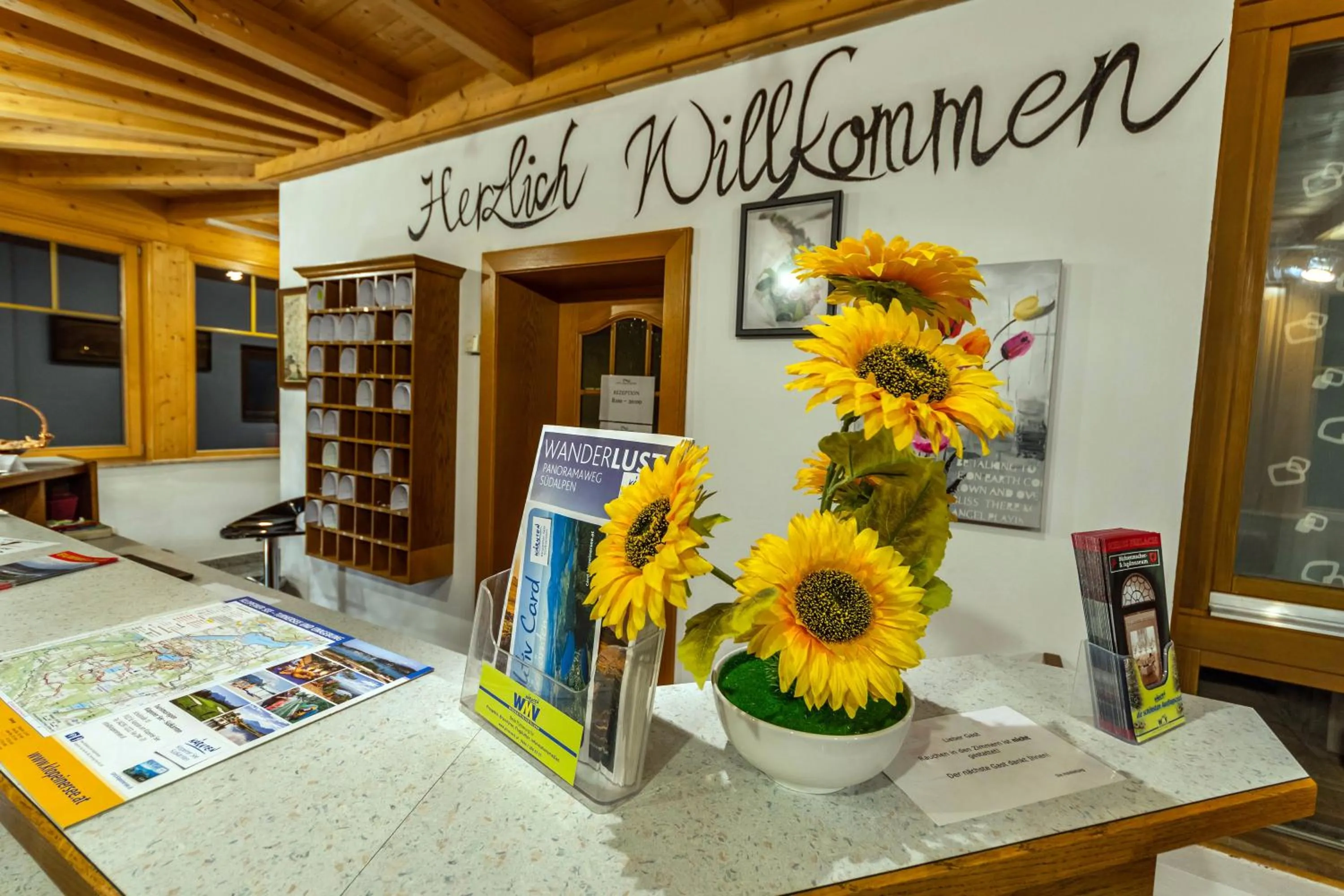 Lobby or reception in Seelacherhof