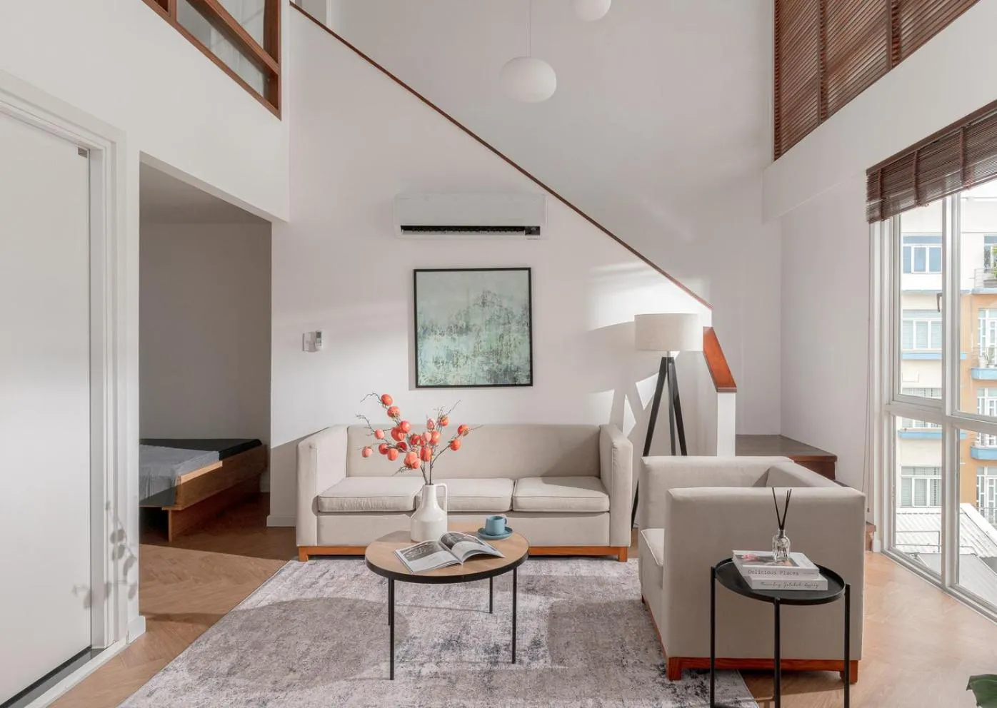 Living room in M Village Hotel Hai Bà Trưng