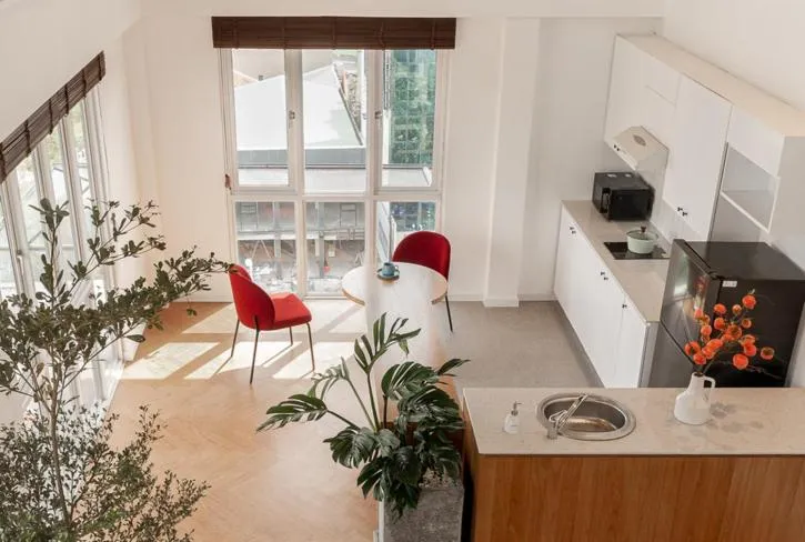 Kitchen or kitchenette in M Village Hotel Hai Bà Trưng