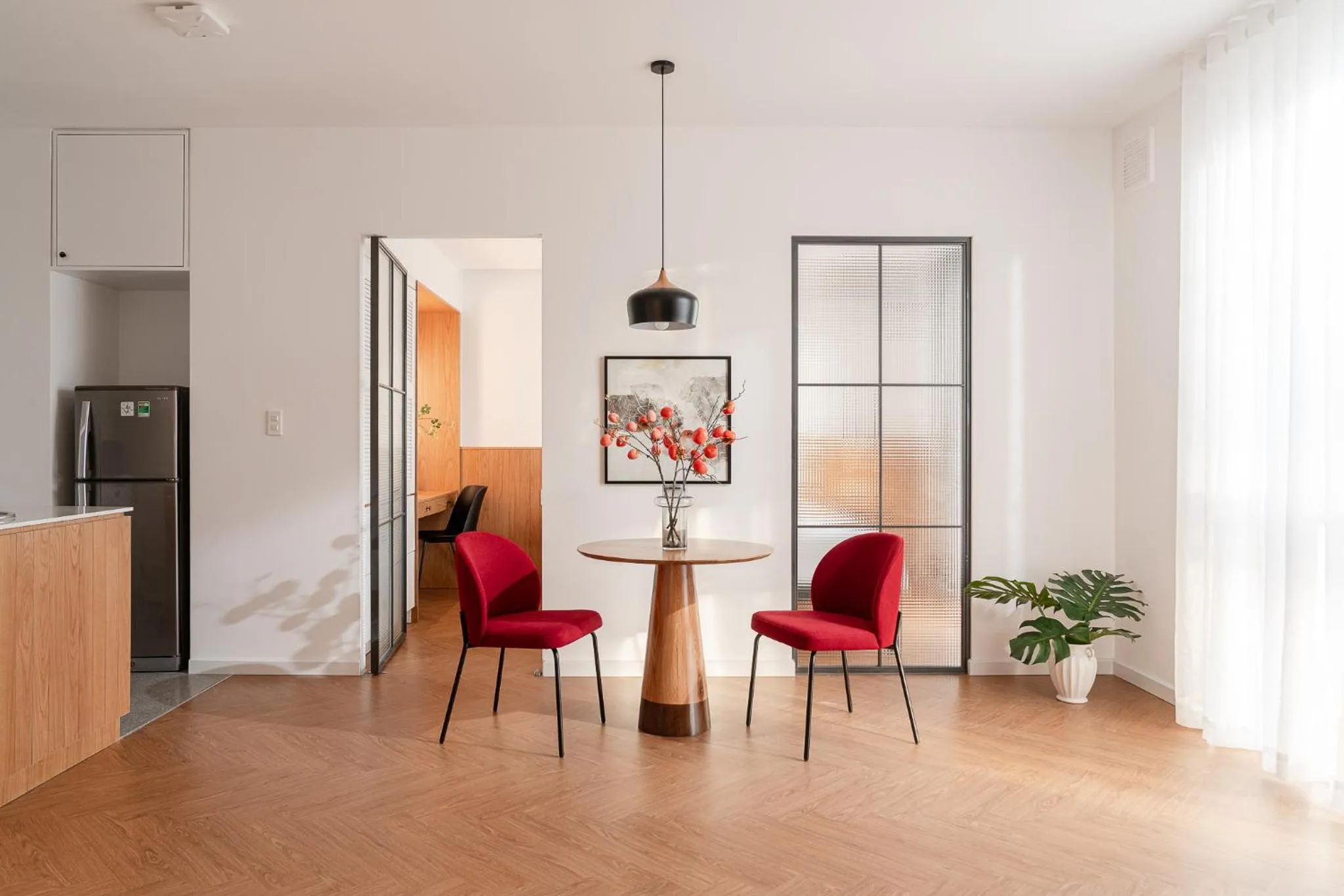 Kitchen or kitchenette in M Village Hotel Hai Bà Trưng