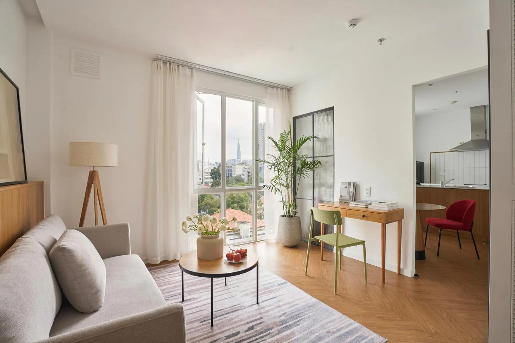 Living room in M Village Hotel Hai Bà Trưng