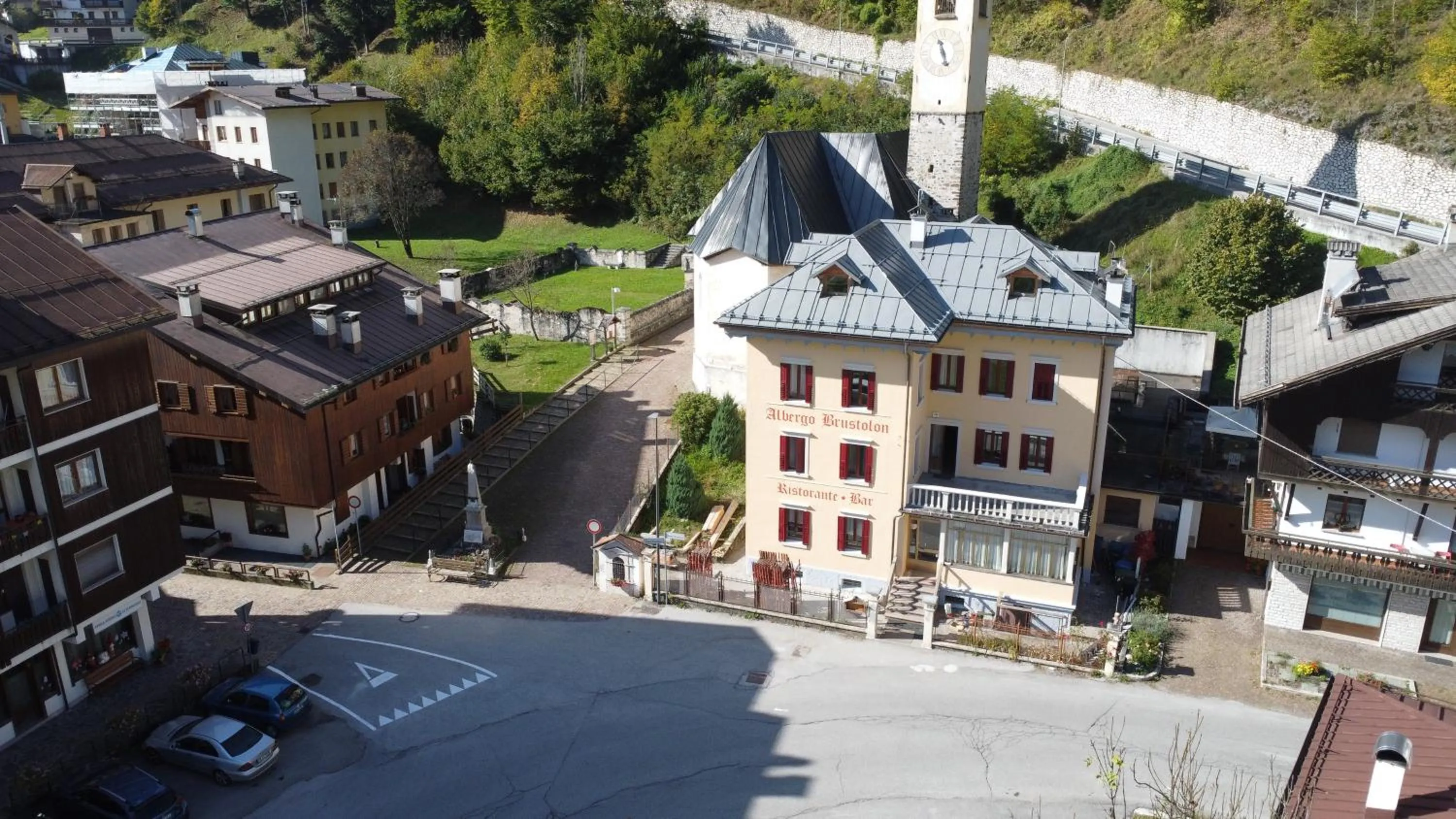 Bird's eye view in HOTEL BRUSTOLON