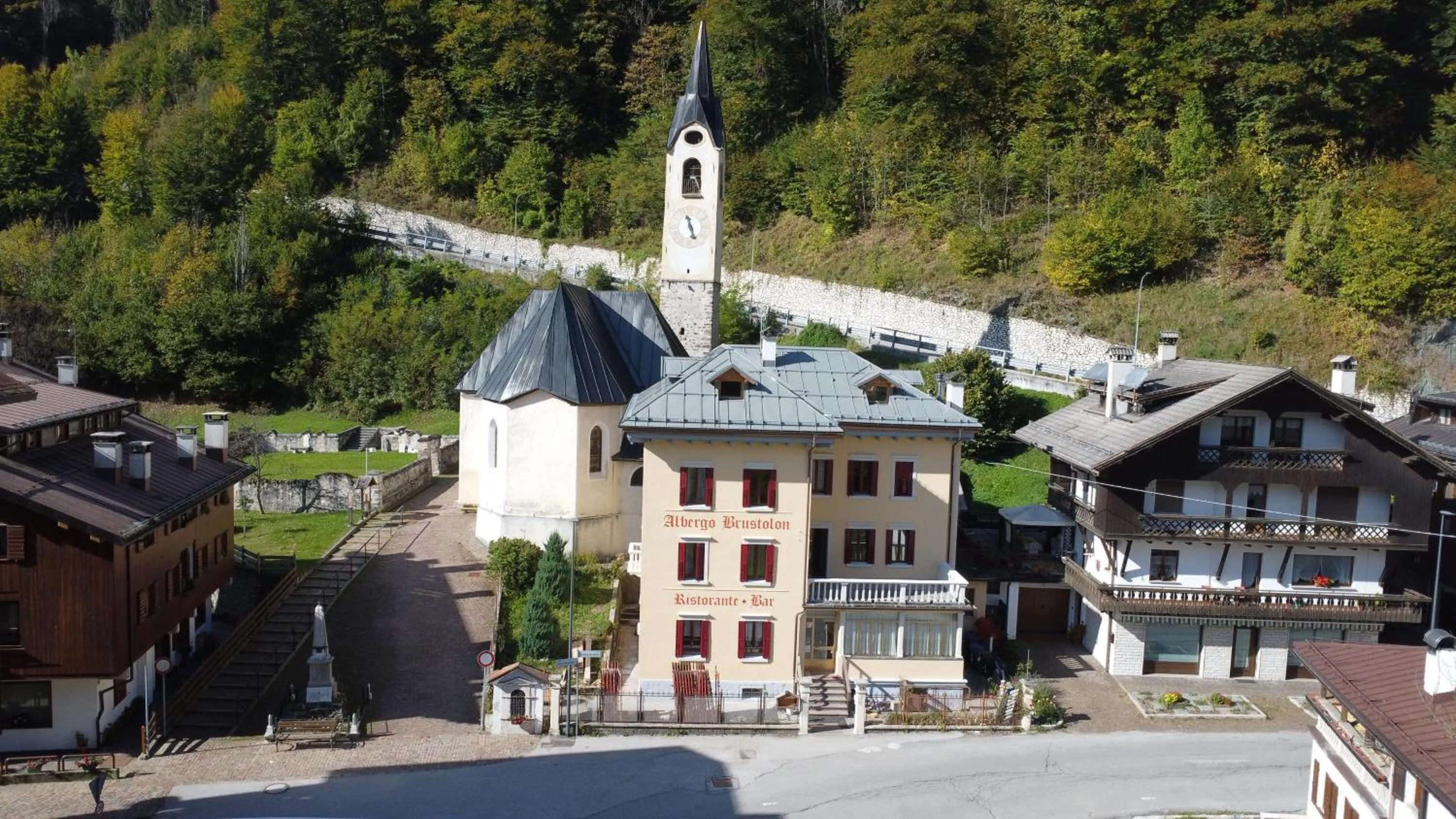 Bird's eye view in HOTEL BRUSTOLON