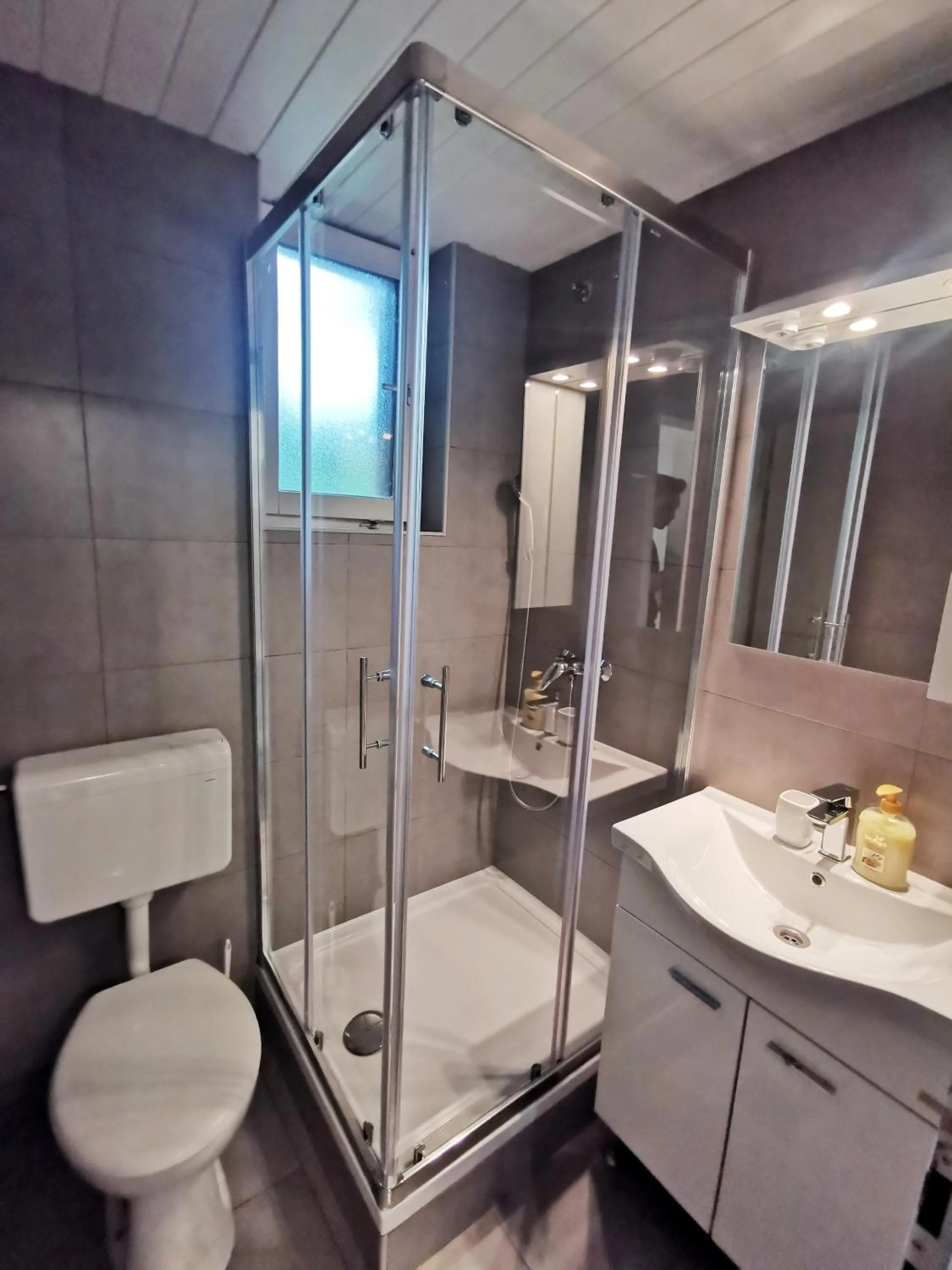 Shower in Apartments Bassanese