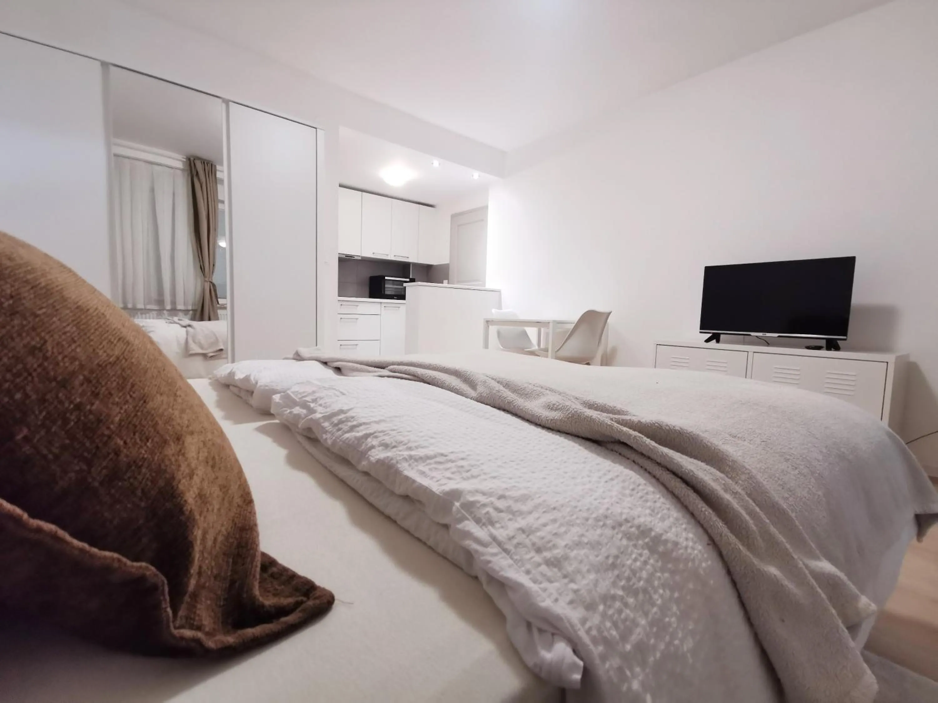 Bedroom, Bed in Apartments Bassanese