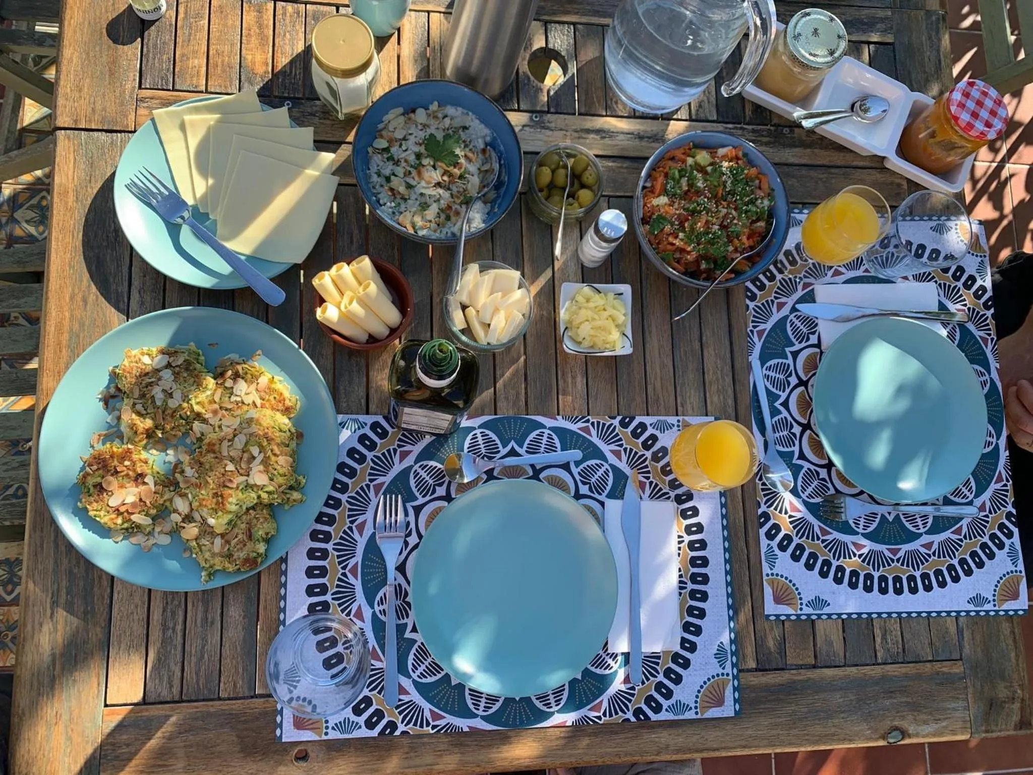 Breakfast in House Of The Three Marias