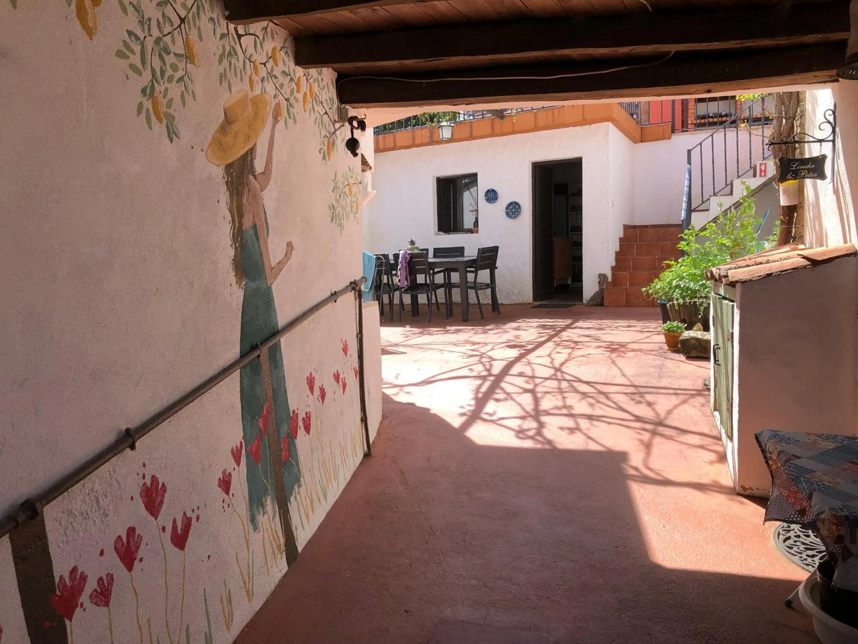 Patio in House Of The Three Marias