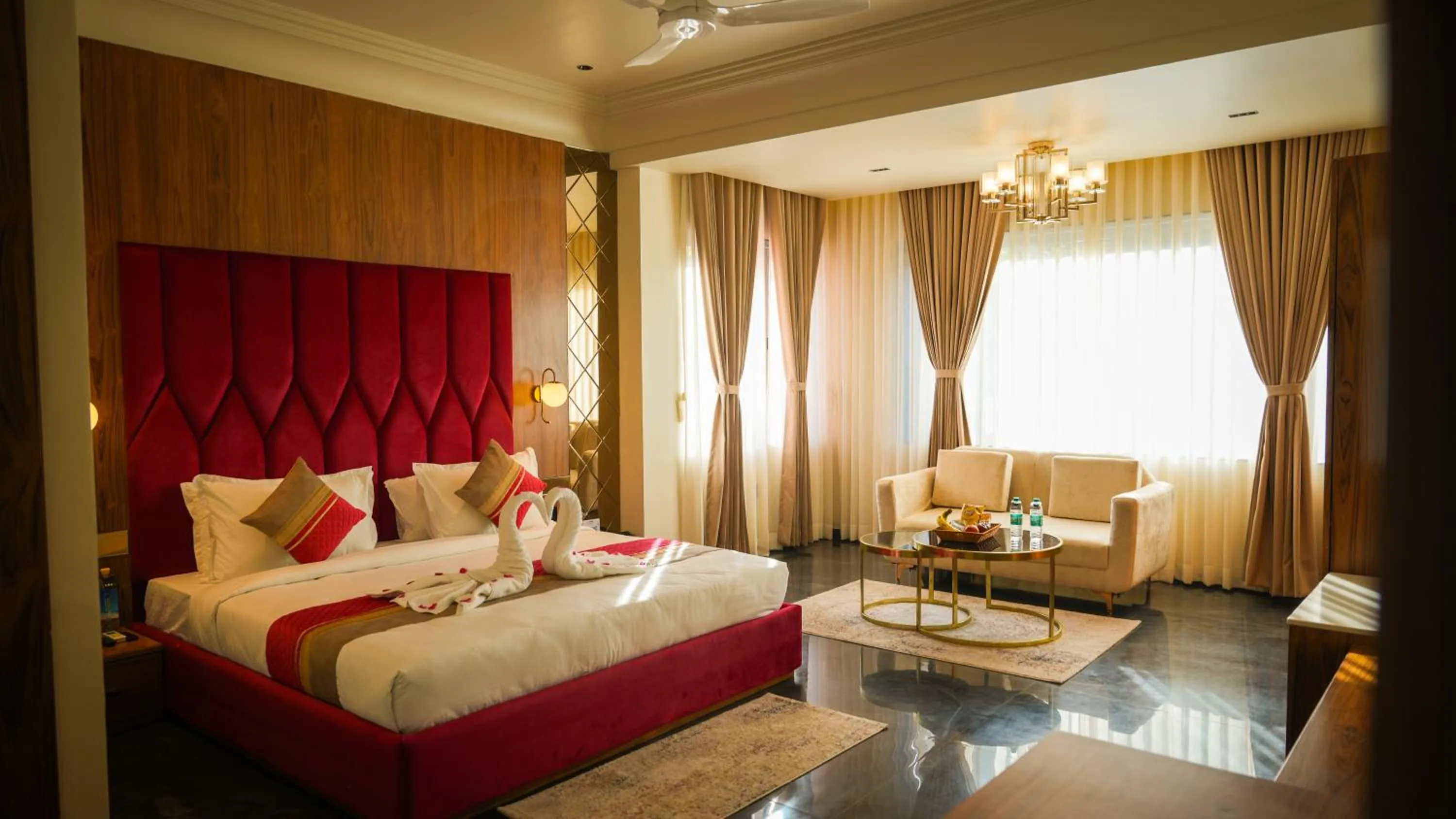 Bed in THE LOVE PASSION KARMA CLUB & RESORT