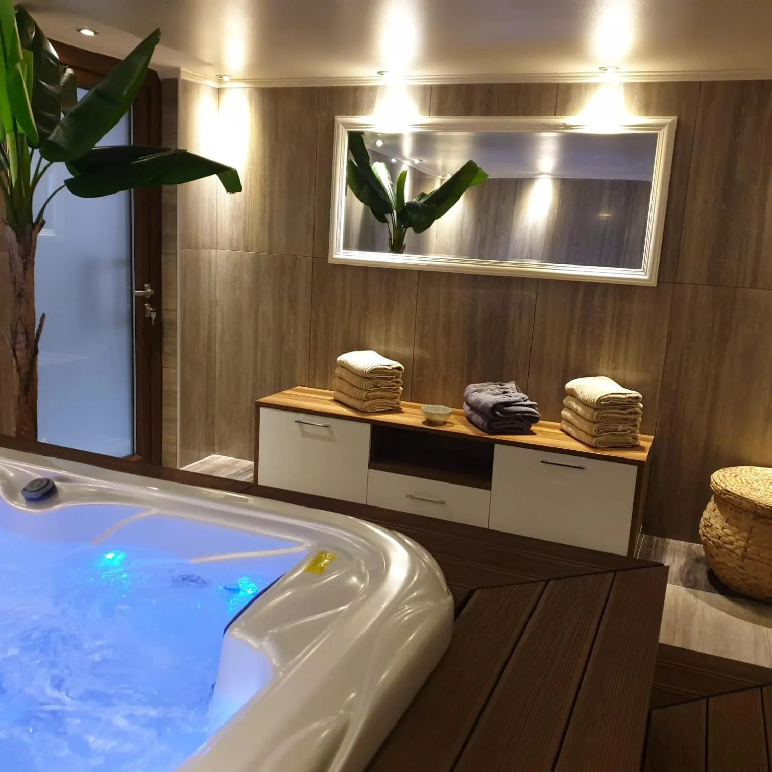 Hot Tub in Villa Biser Dunava