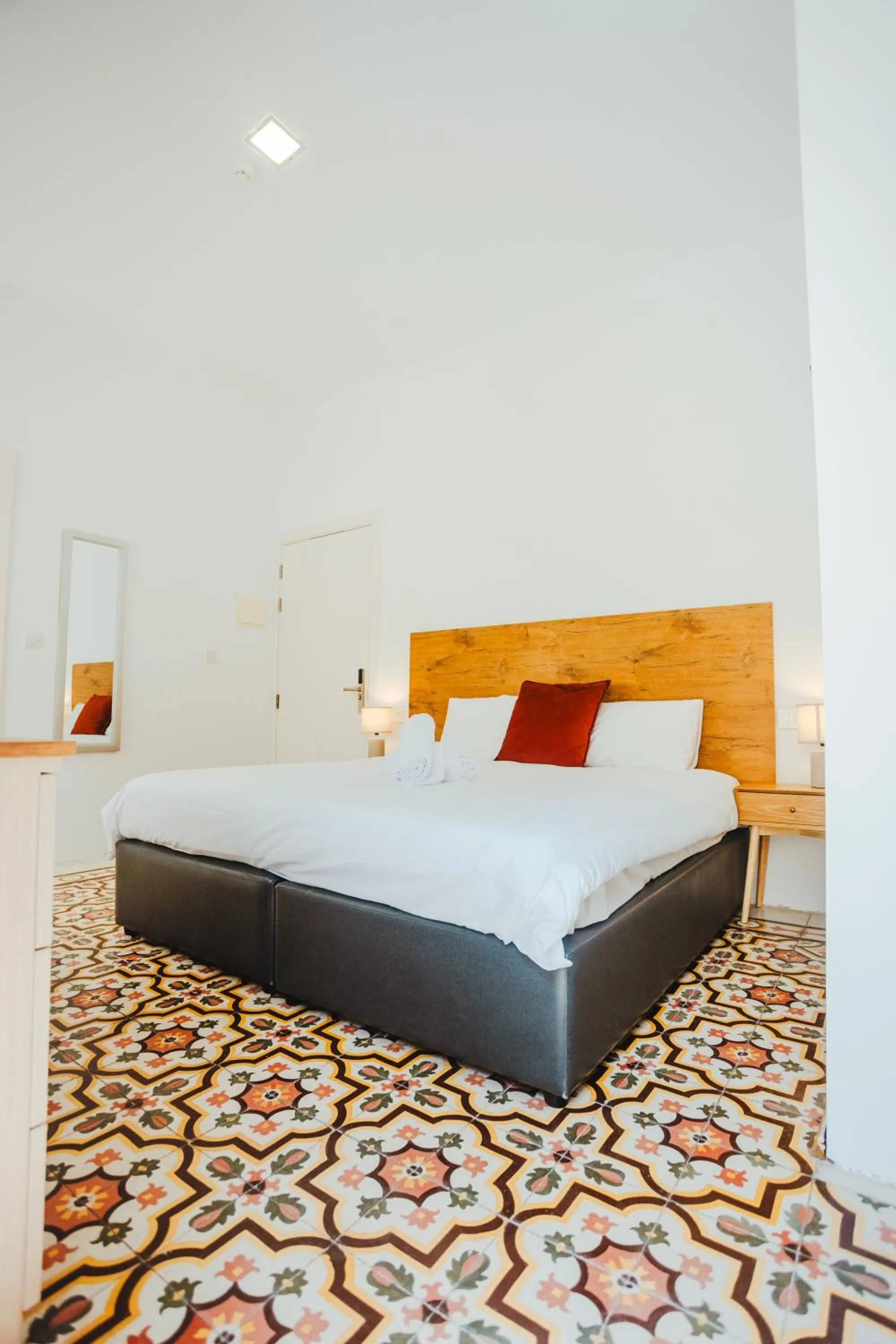 Bed in People & Places