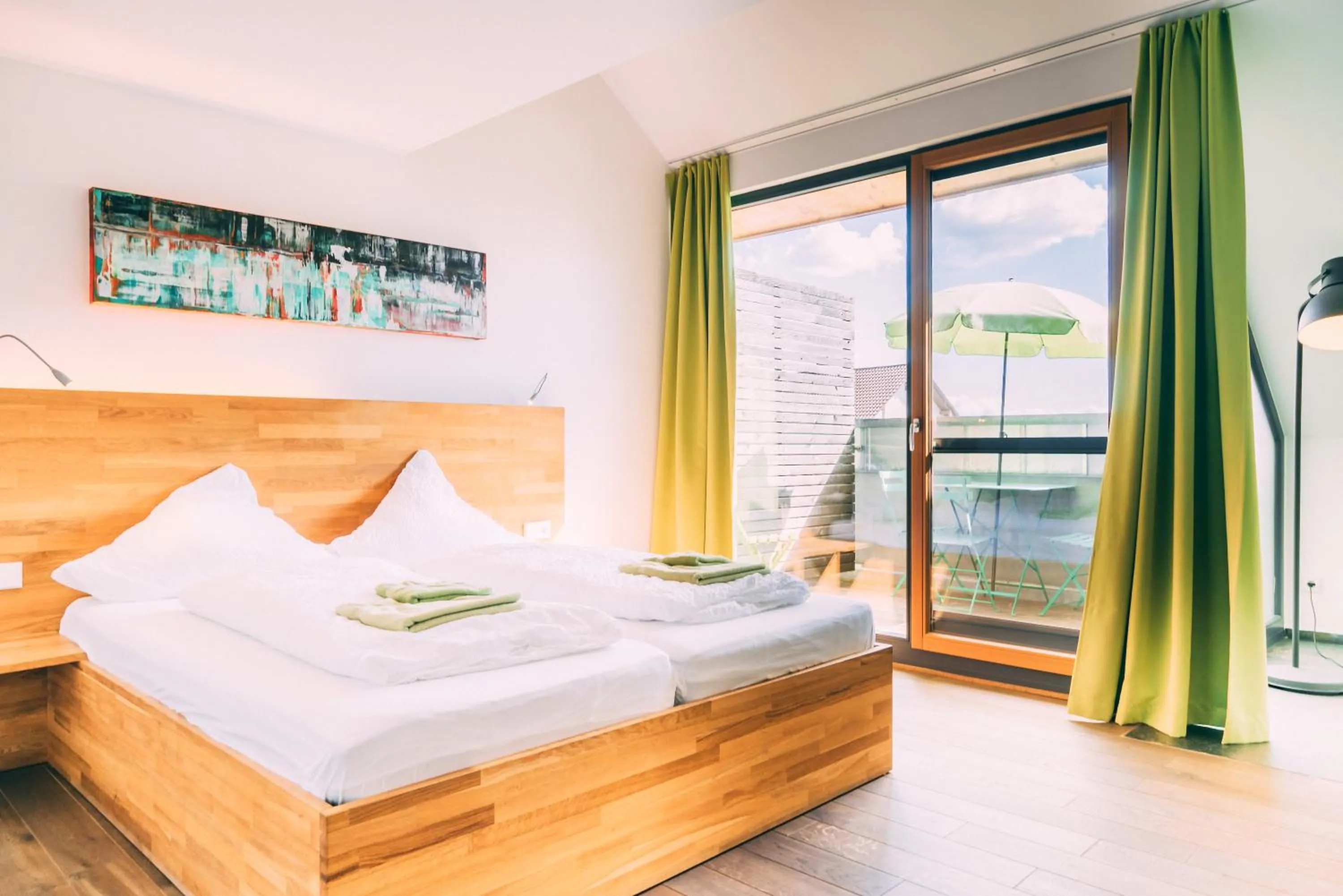 Bed in Gut Hügle Erlebnishof