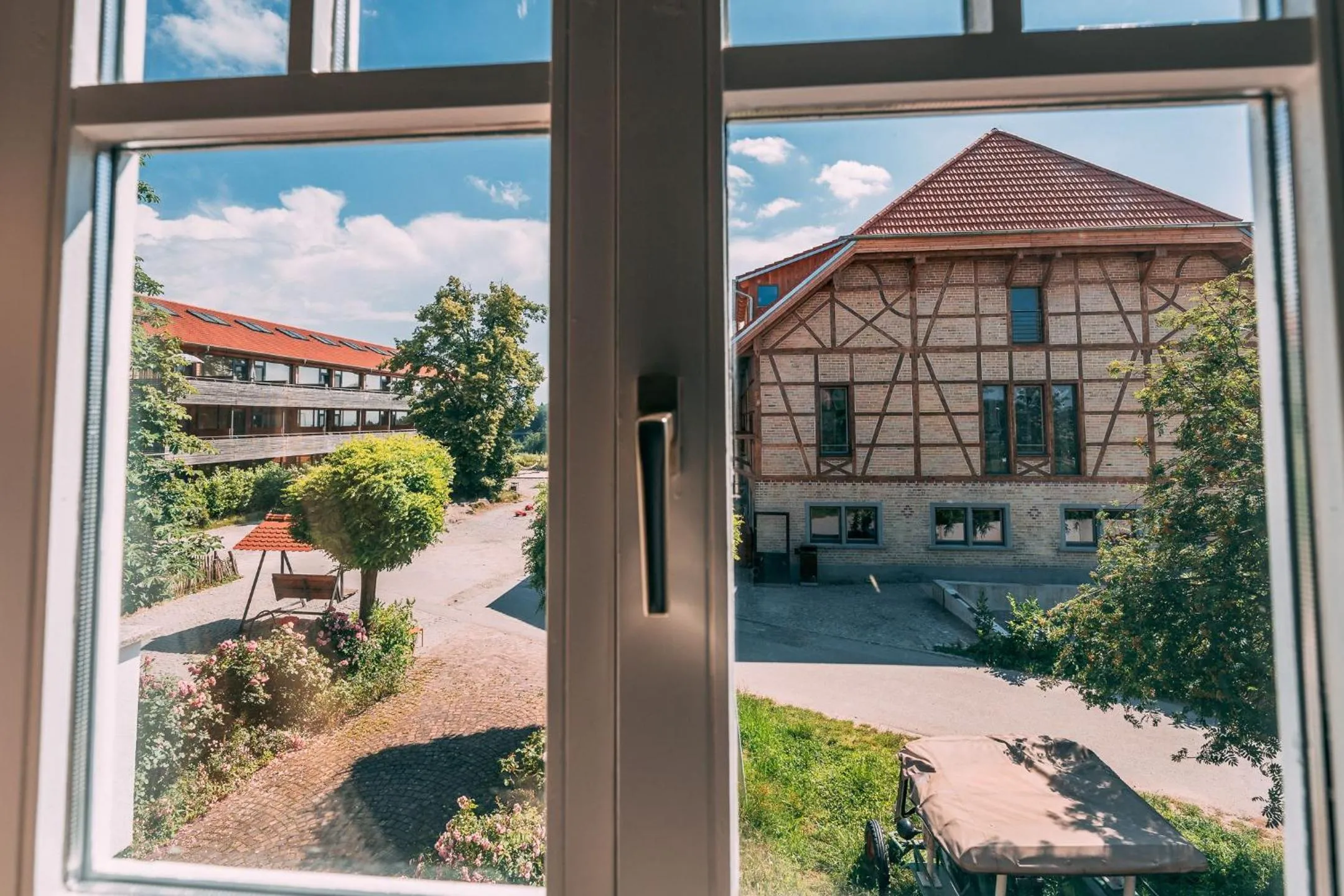 View (from property/room) in Gut Hügle Erlebnishof