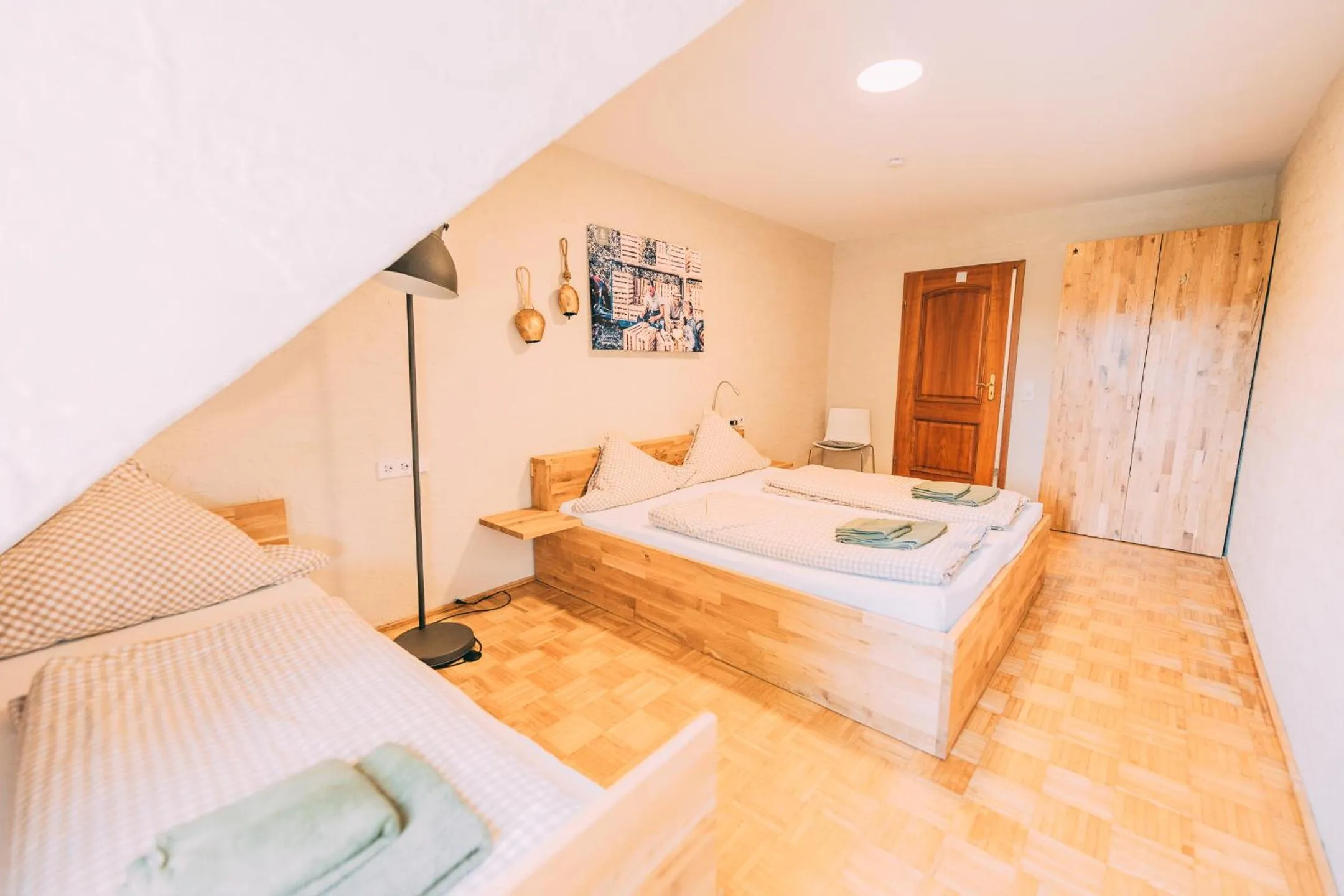 Bedroom, Bed in Gut Hügle Erlebnishof