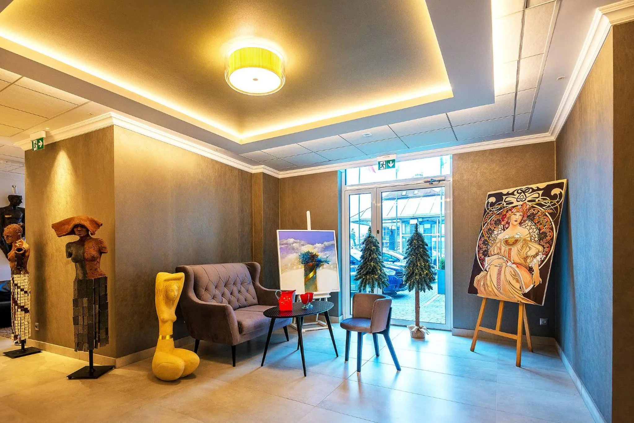 Lobby or reception in Hotel Gromada