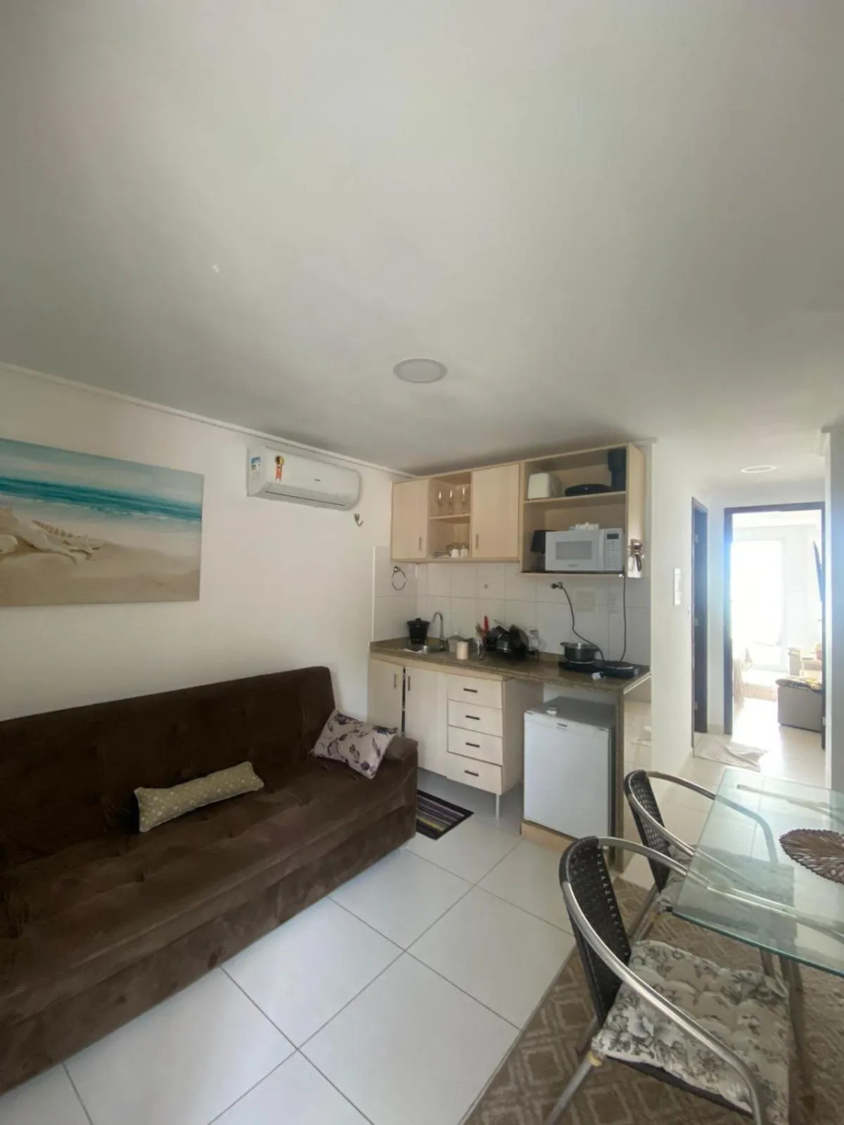 Living room in Flat Manaíra Palace