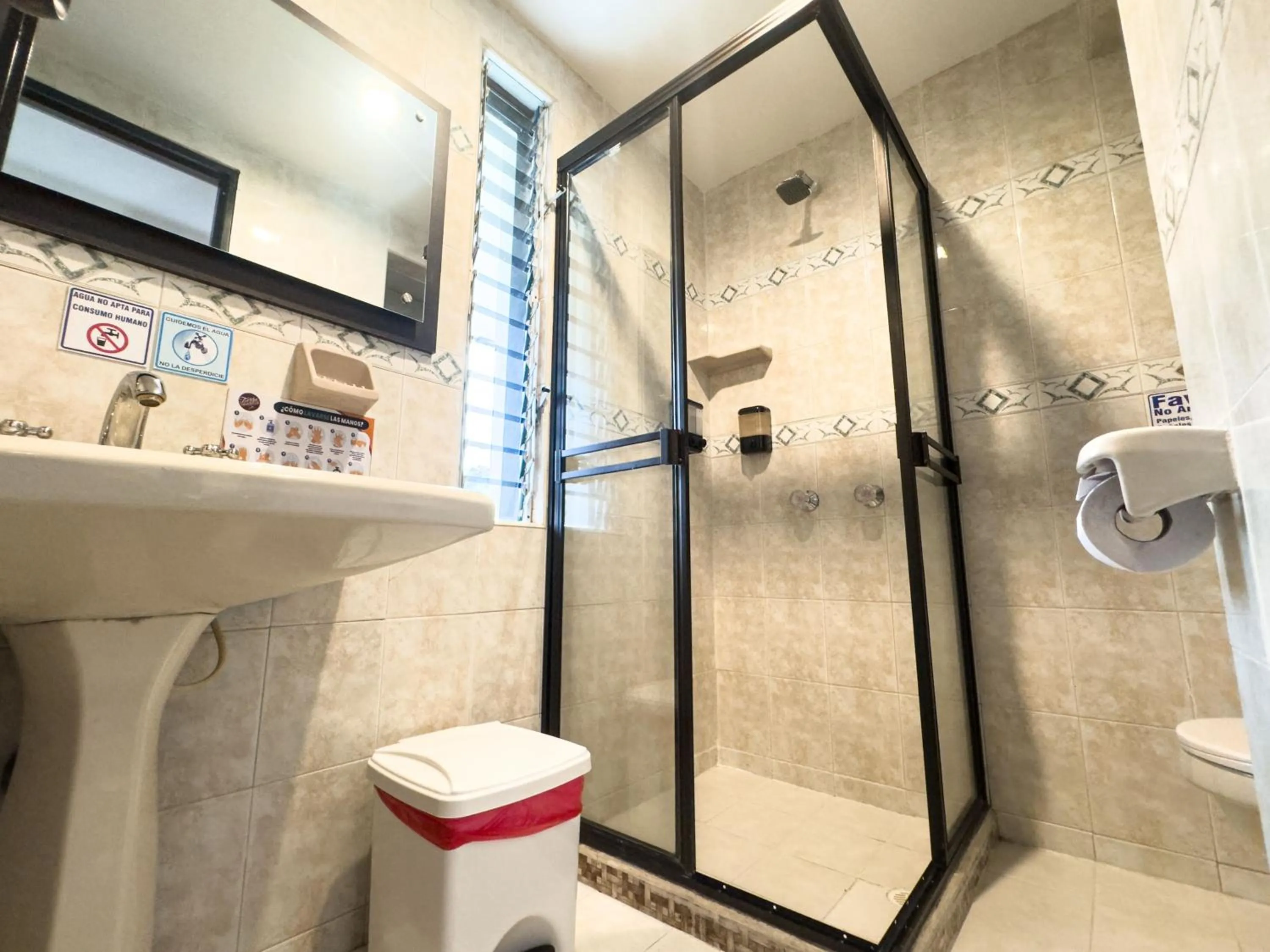 Shower in Tierra Maravilla