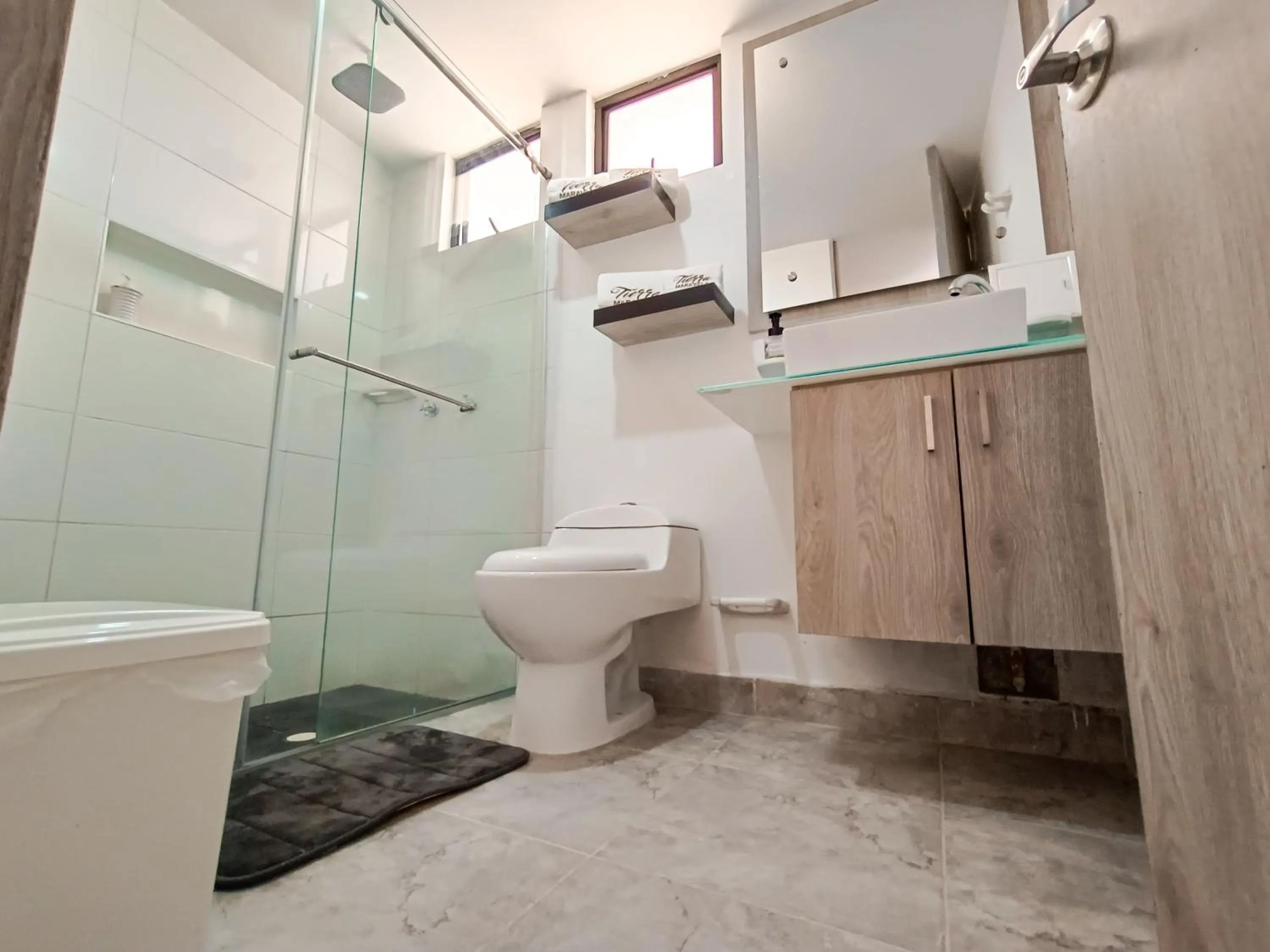 Shower in Tierra Maravilla