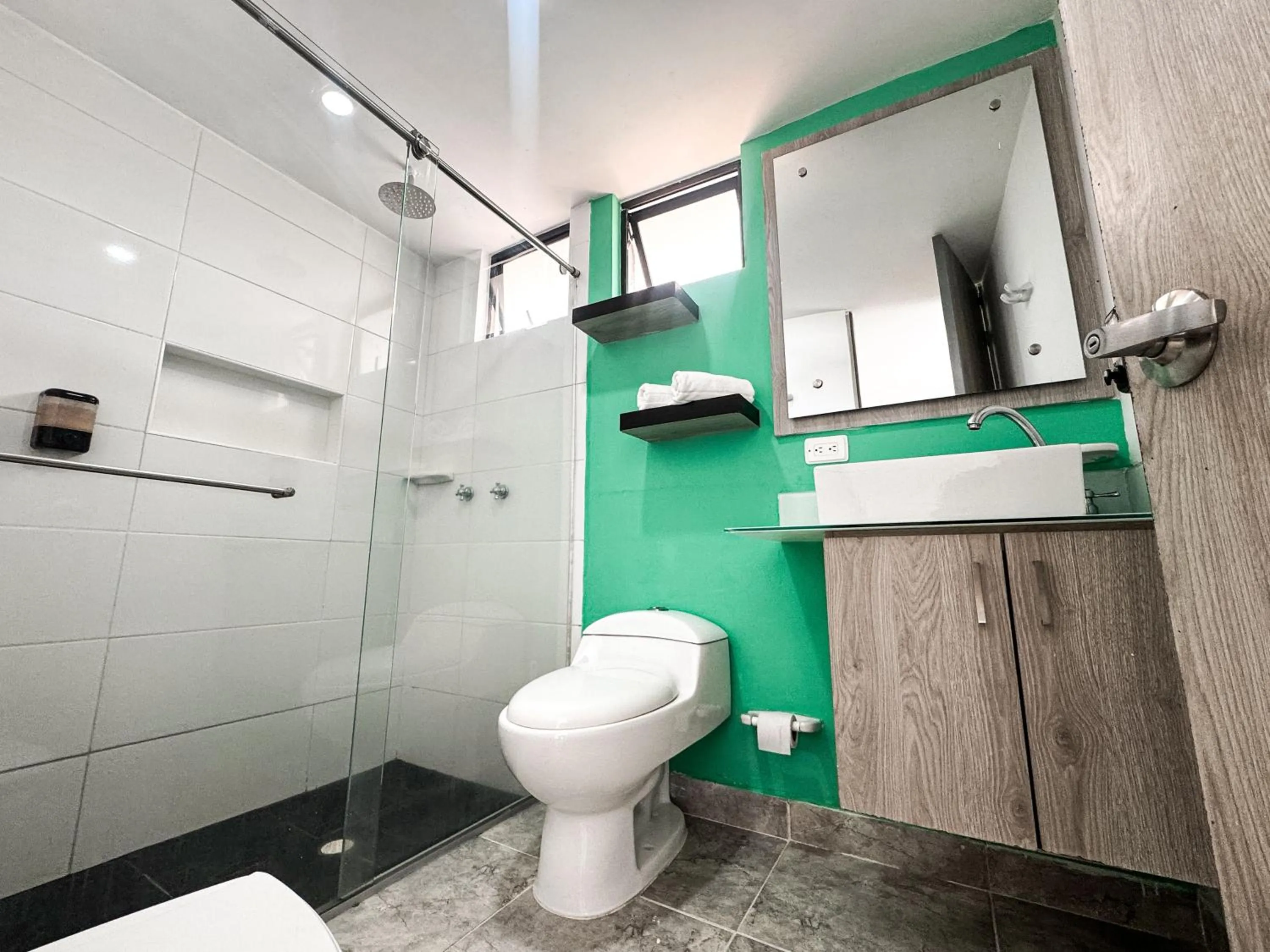 Shower in Tierra Maravilla