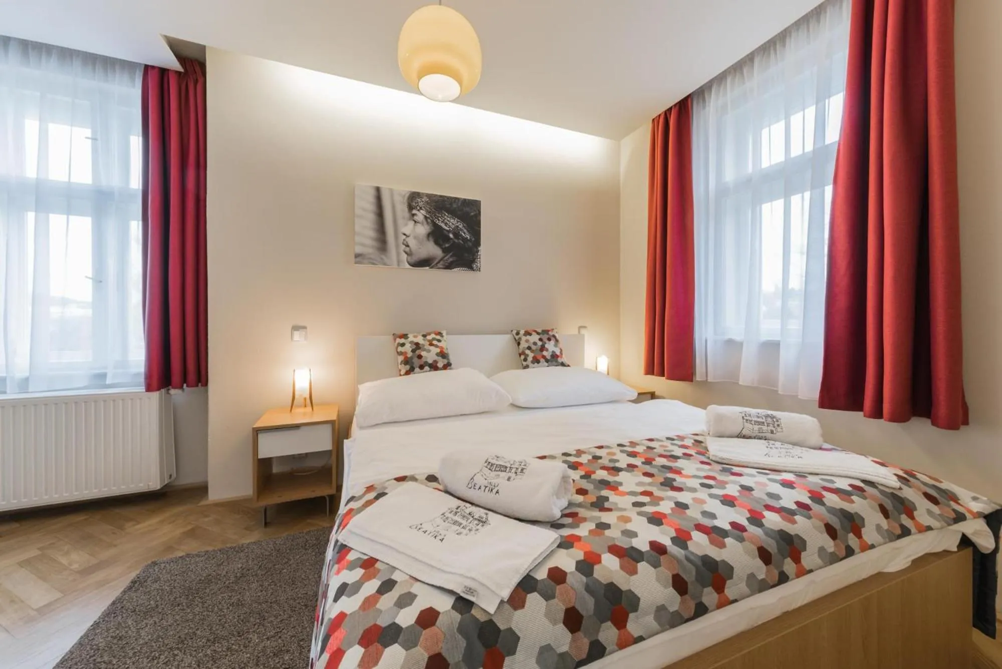 Bed in Boutique Hotel Villa Beatika