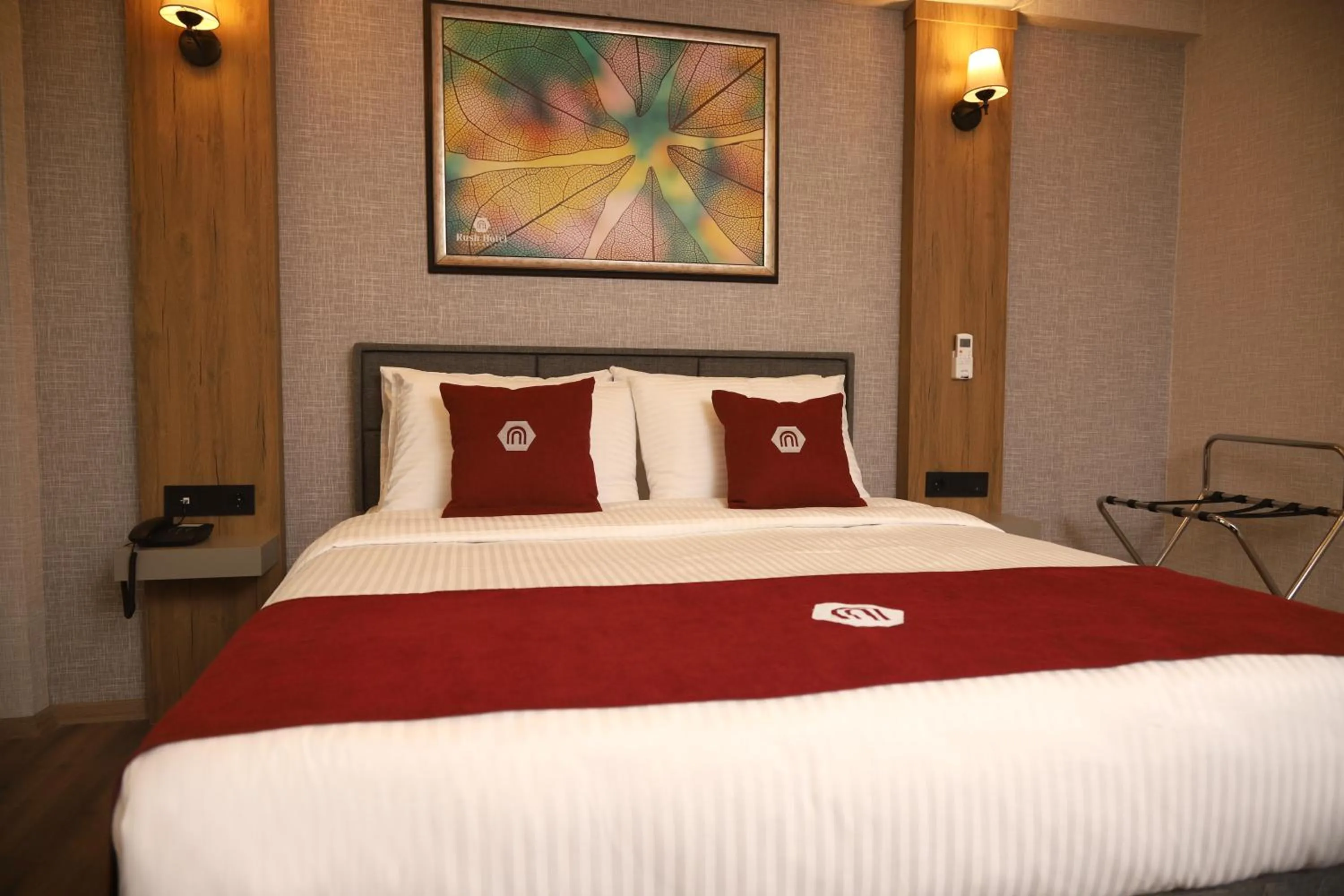 Bed in Rush Hotel Tokat