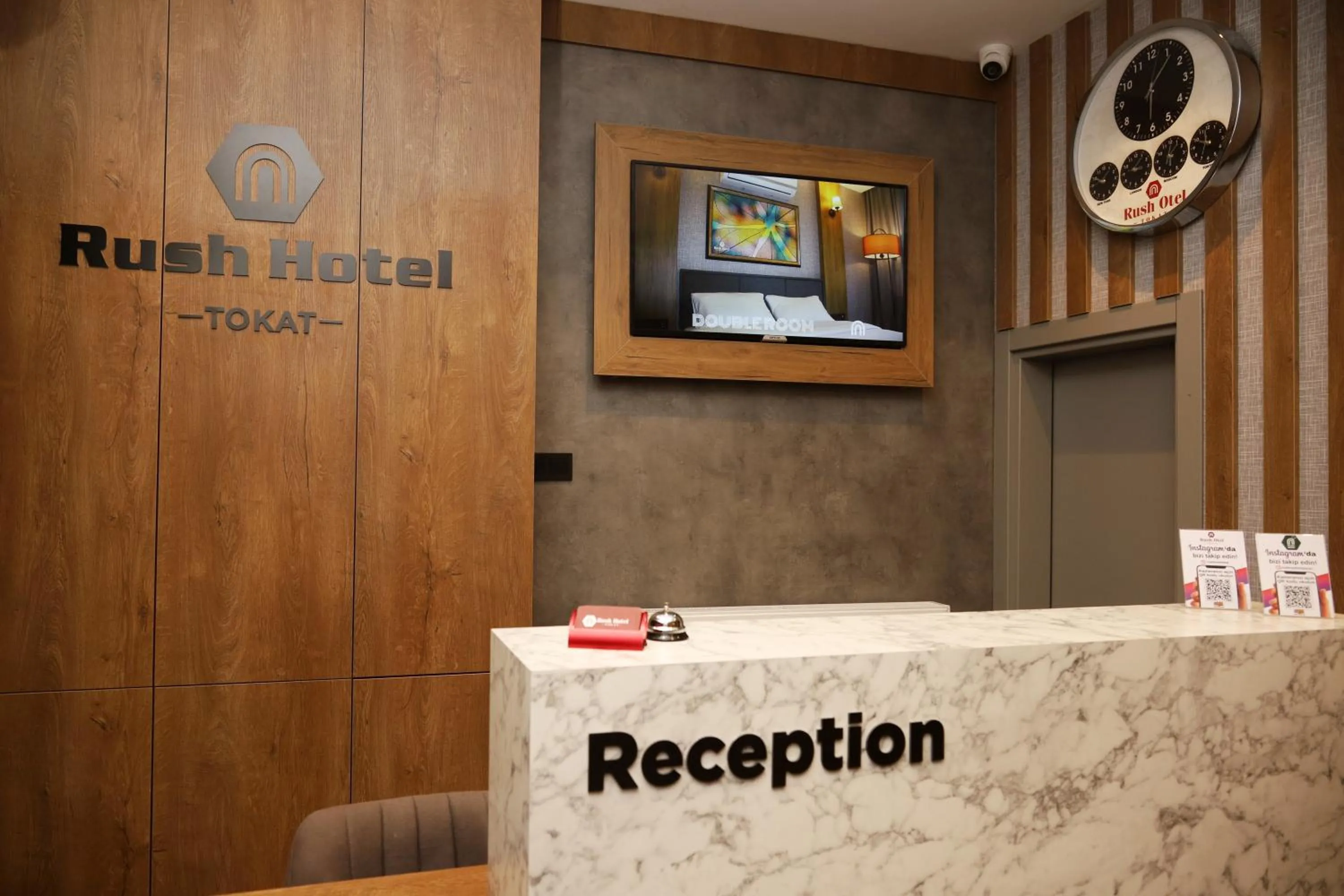 Lobby or reception in Rush Hotel Tokat