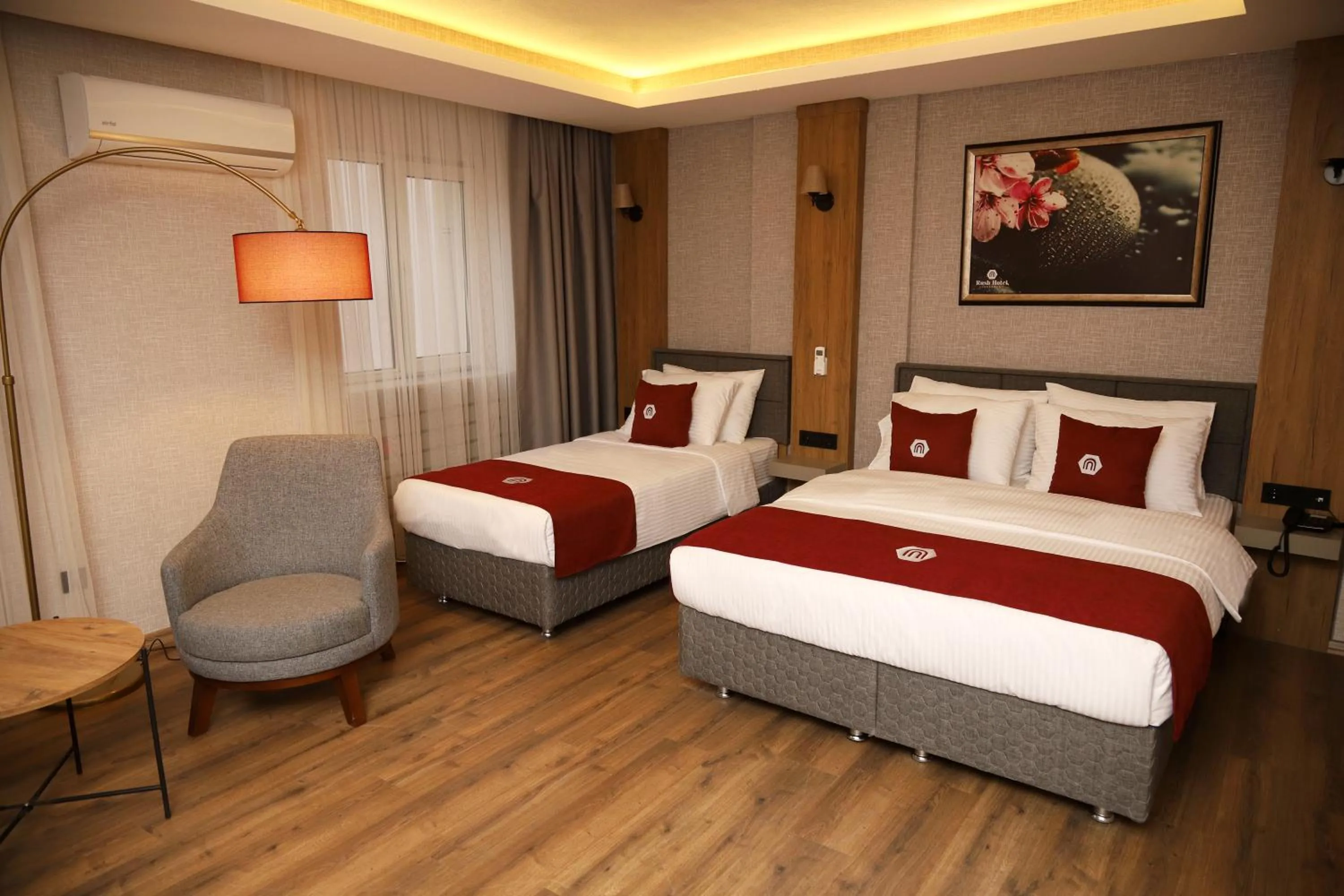 Bed in Rush Hotel Tokat